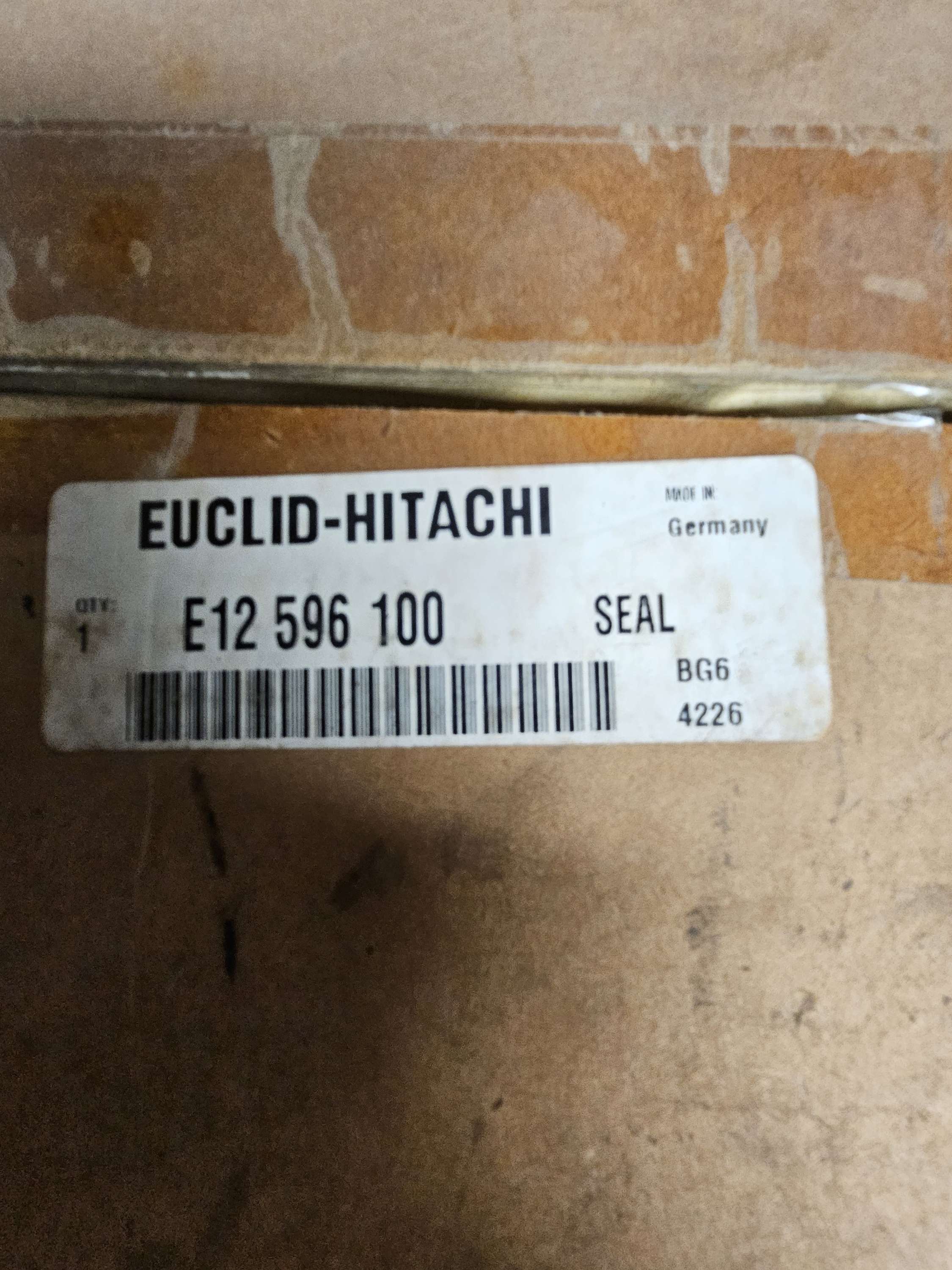 12596100 Seal Euclid- Hitachi