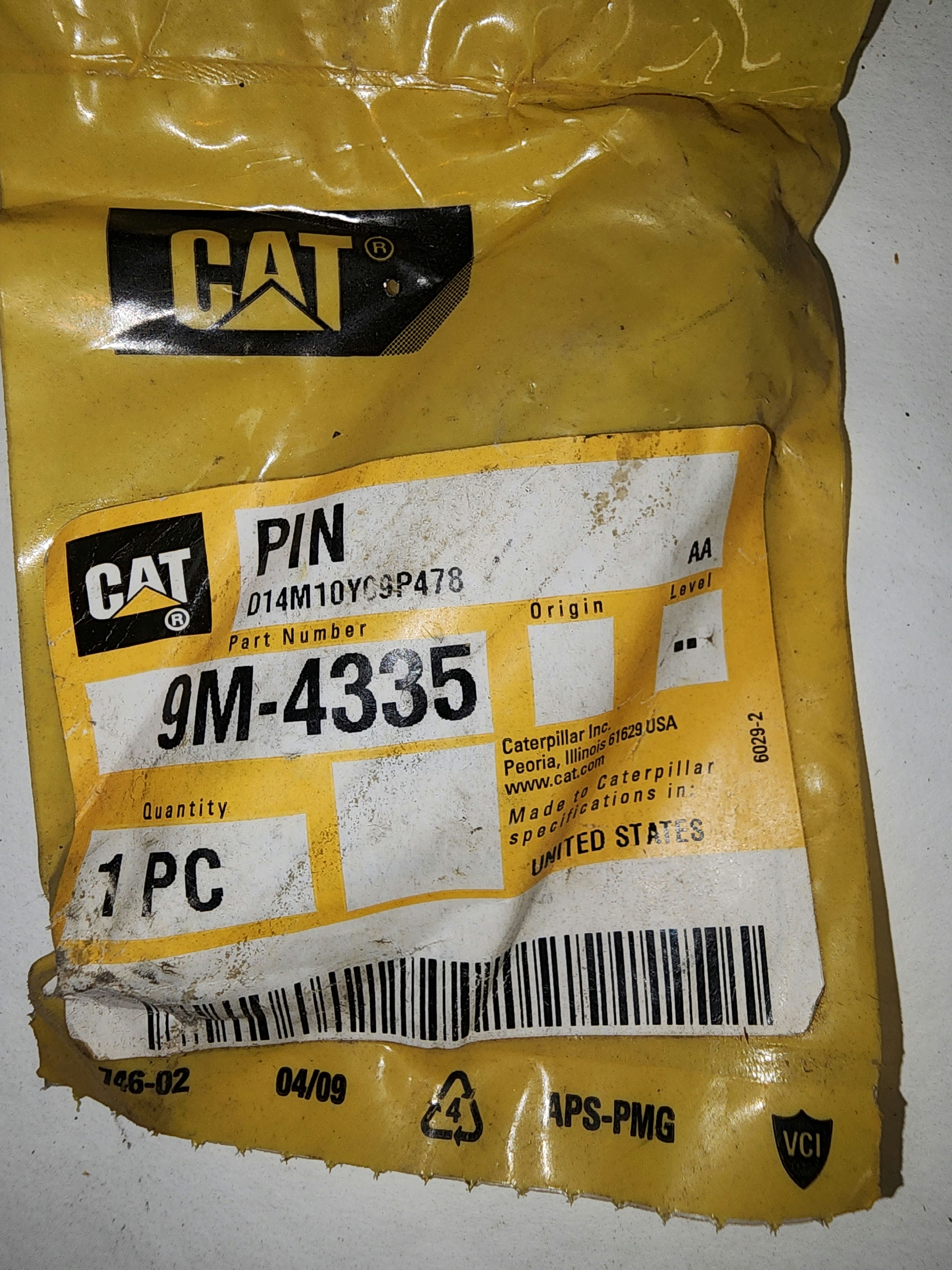 9M-4335: 4.97MM OUTER DIAMETER SOLID DOWEL PIN 9M4335 Caterpillar CAT