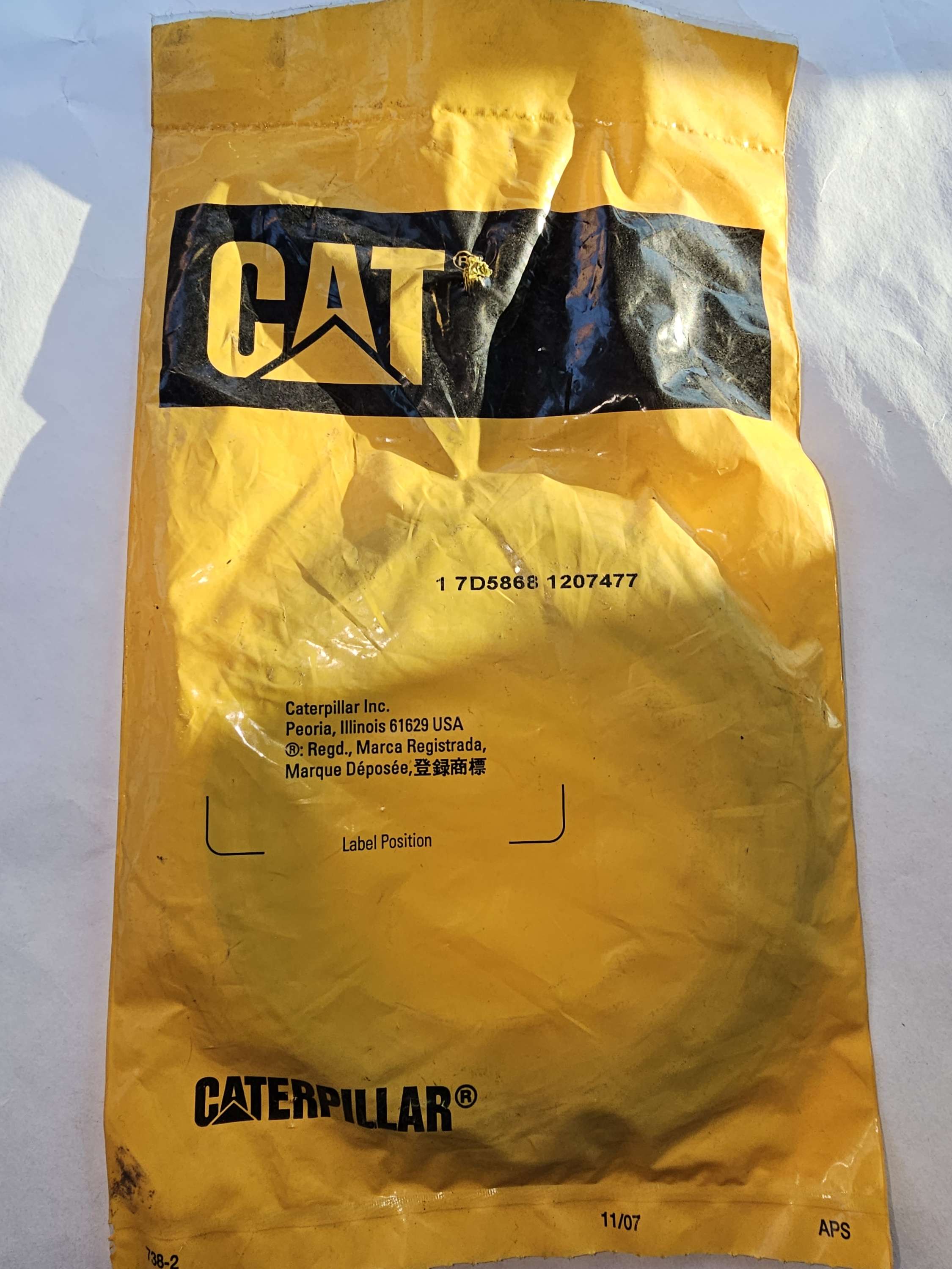 7D-5868 O-ring Seal Caterpillar CAT OEM 7D5868