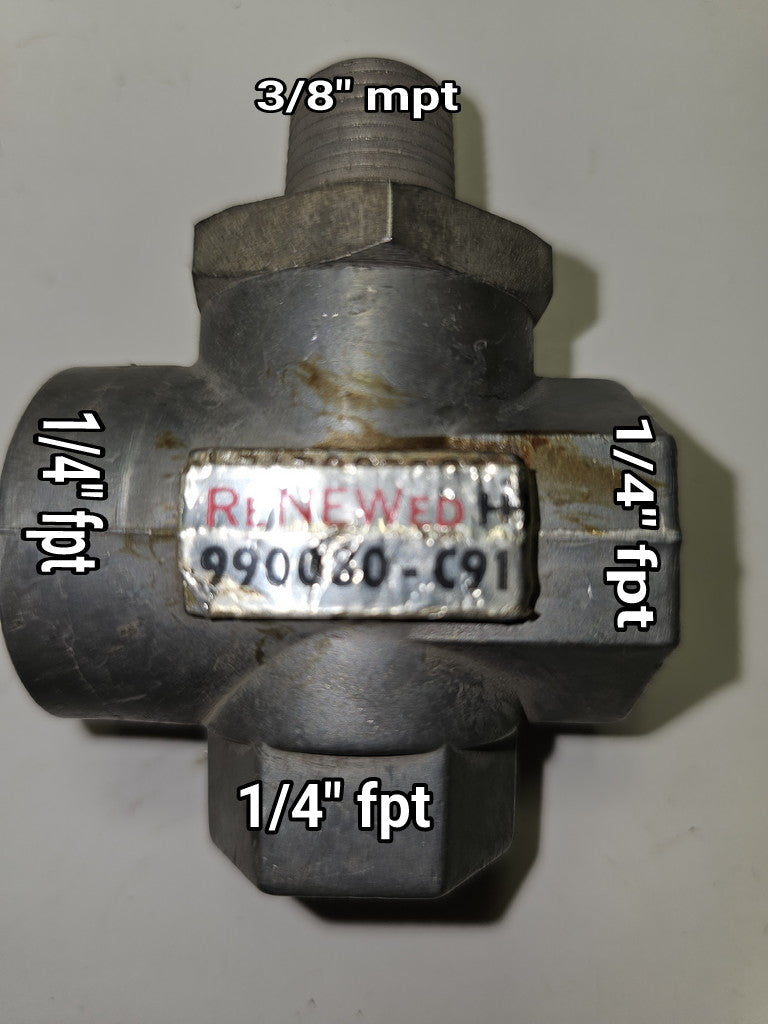 990080C91 Double Check Valve DC-4 International 278897 278597