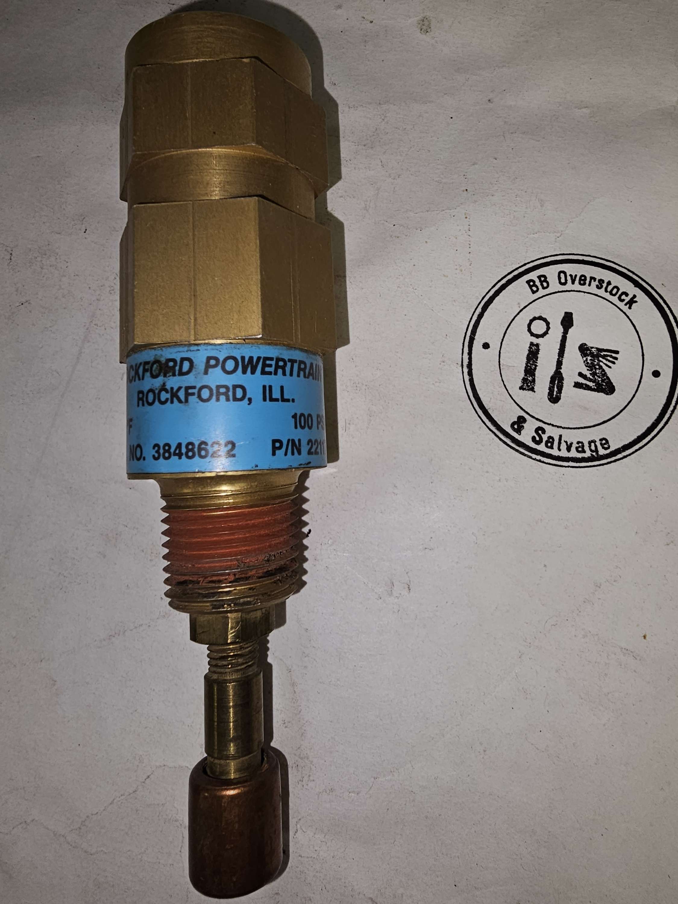 02022117 Modulator Valve Control Rockford Powertrain
