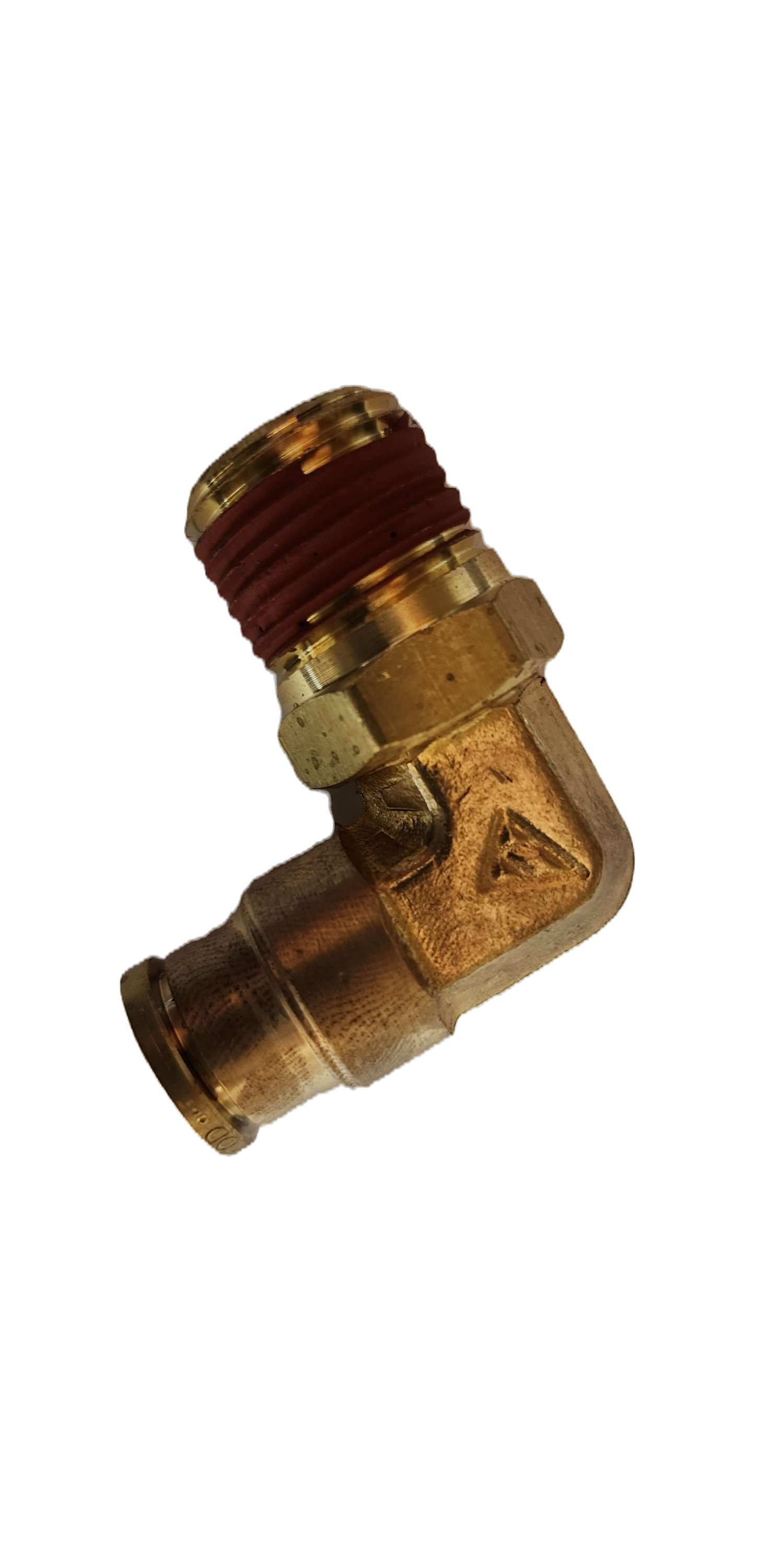 AQ69-DOTS-8X8 DOT 1/2 inch Brass Swivel Elbow