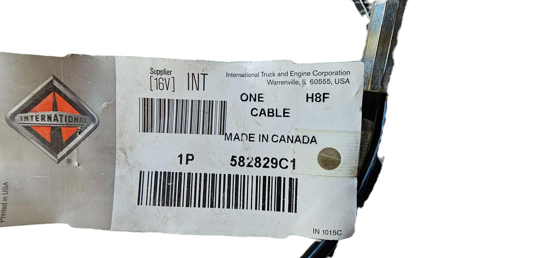 Int ~ NAVISTAR 582829C1 Cable Air TK Assy