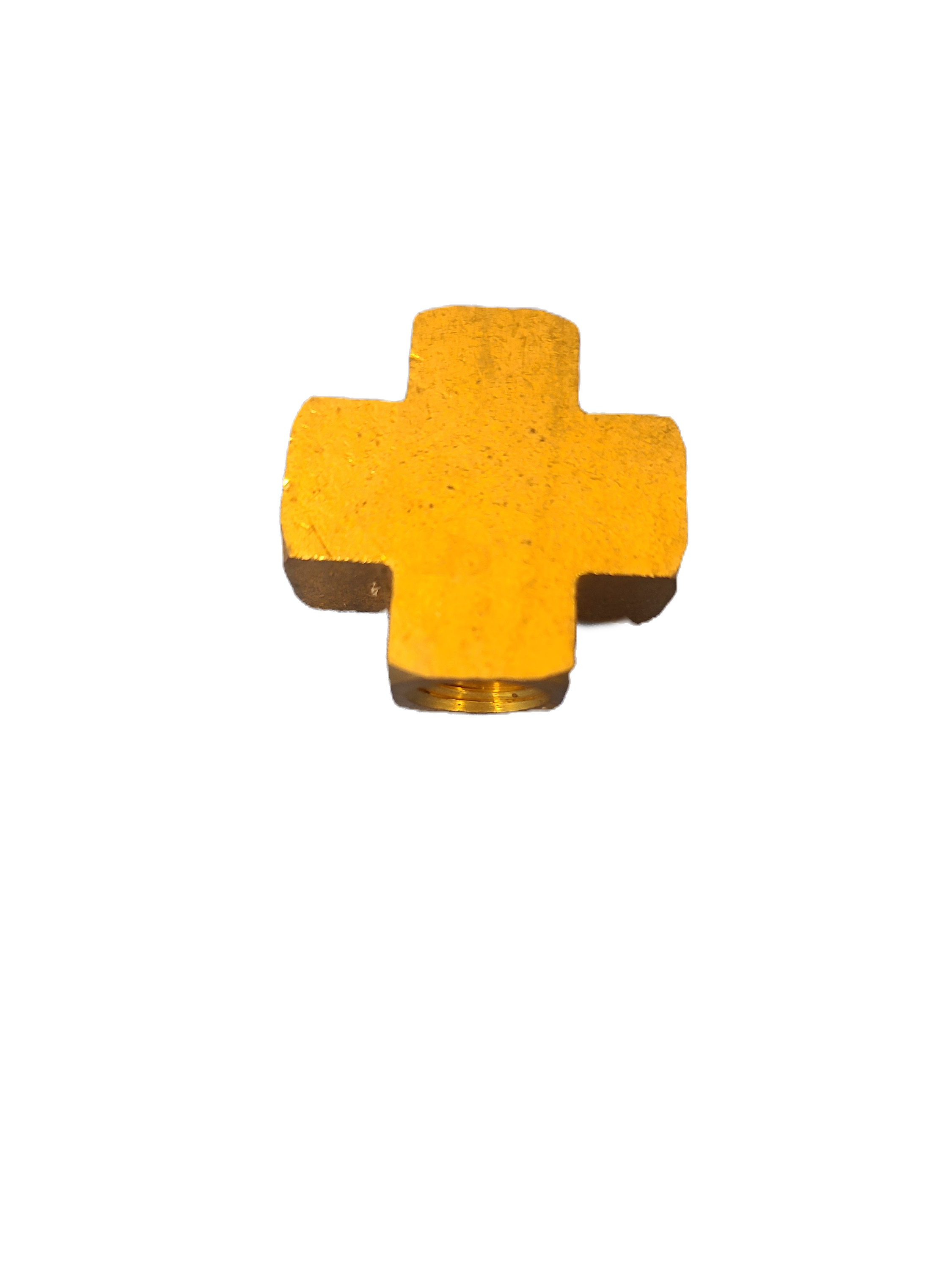 1/4 Brass Pipe Cross