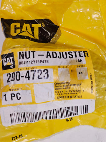 290-4723: NUT-ADJUSTER: CAT/Caterpillar 2904723
