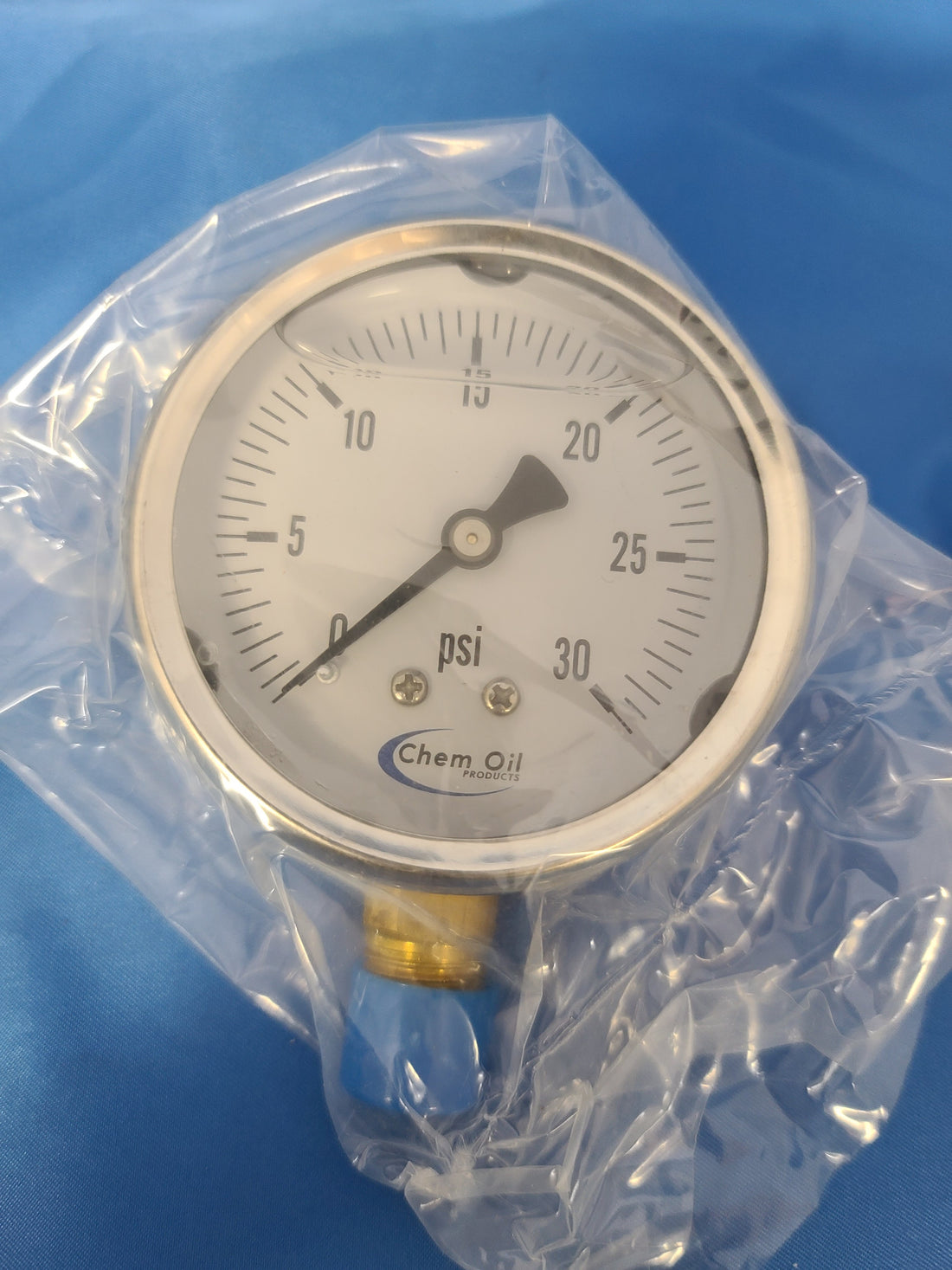 200L-254C 0-30 Gauge Pressure Liquid Filled Chem Oil Products