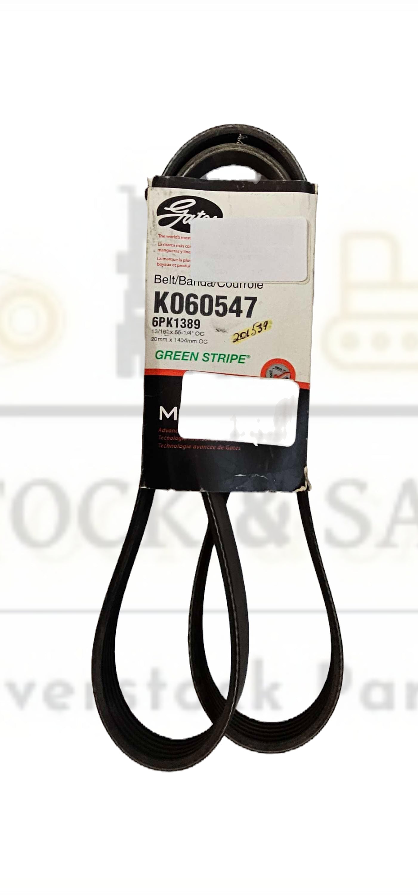 K060547 Belt Serp 6PK1389 IH-1687799C1 20mm x 1404mm
