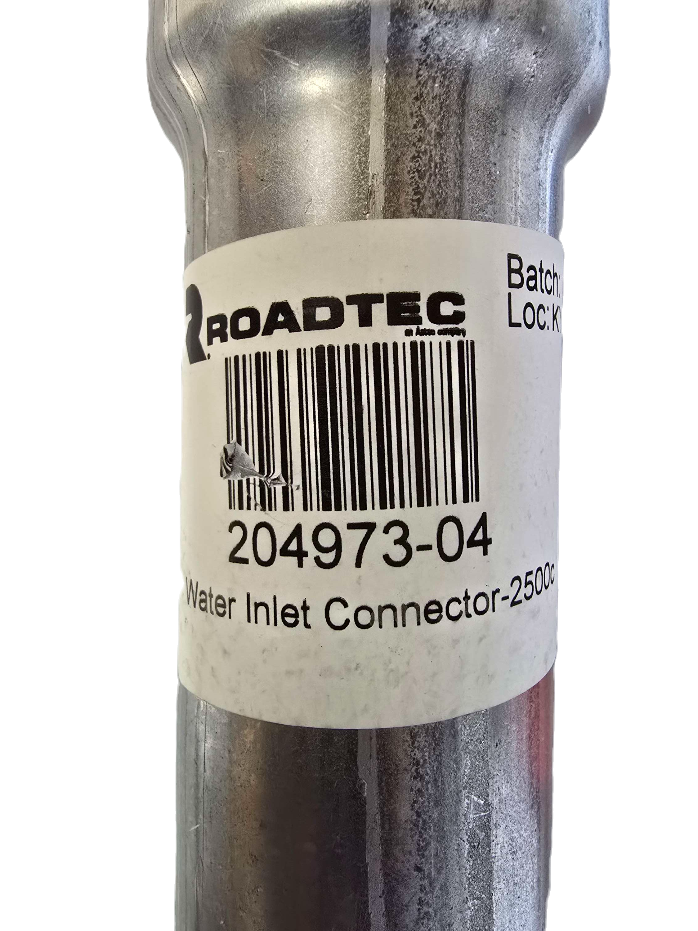 204973-04 RoadTec Water Inlet Connection 2500C Shuttle Buggy