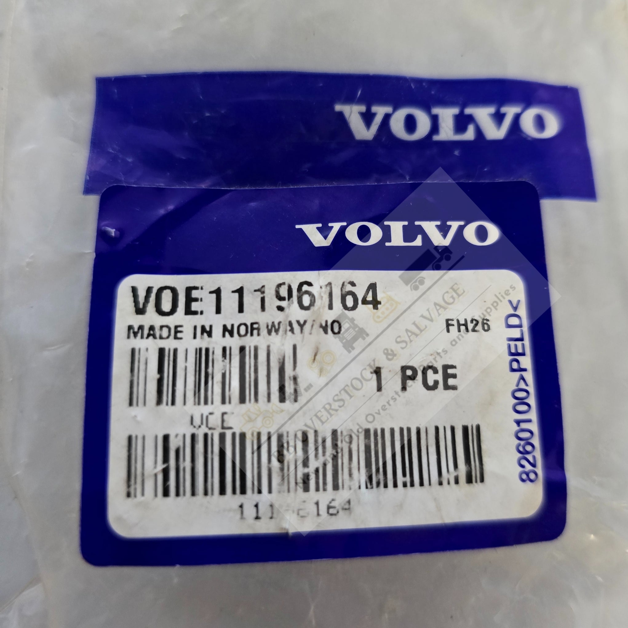 Genuine Volvo P/N | 11196164 Nipple for Equipment