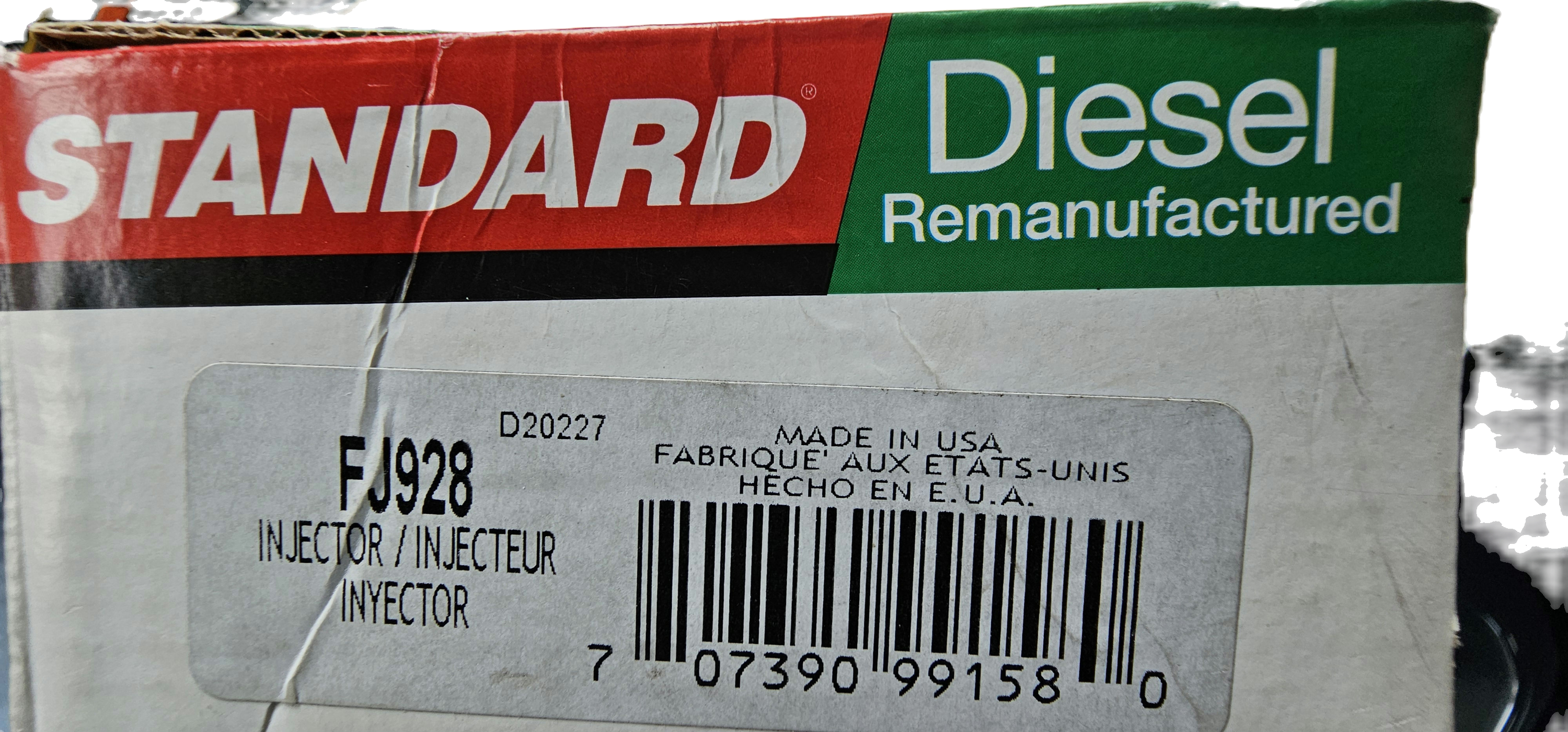 STANDARD IGNITION FJ928 ~ Fuel Injector ~ Diesel