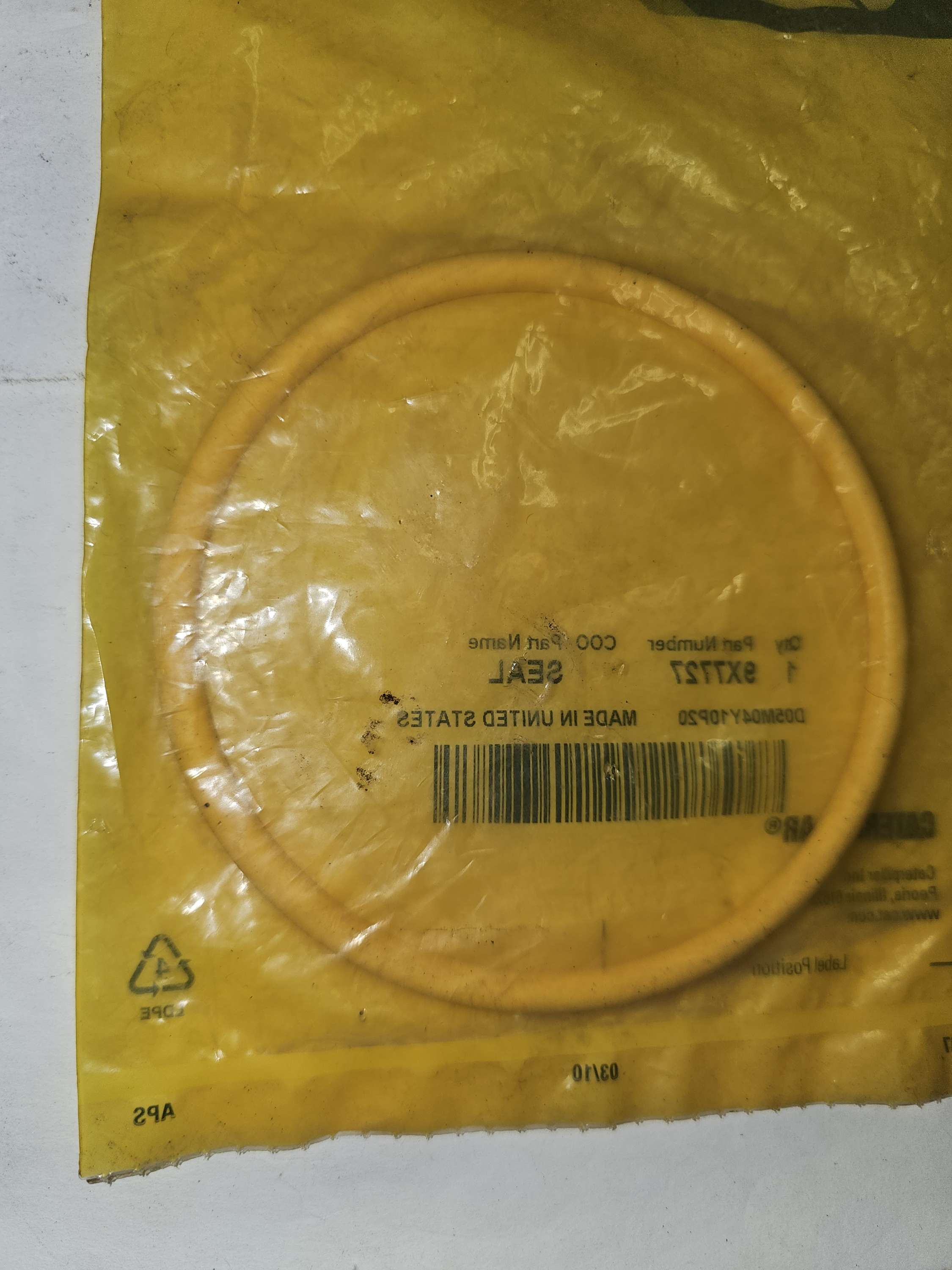 9X-7727 Seal O-Ring Caterpillar CAT 9X7727