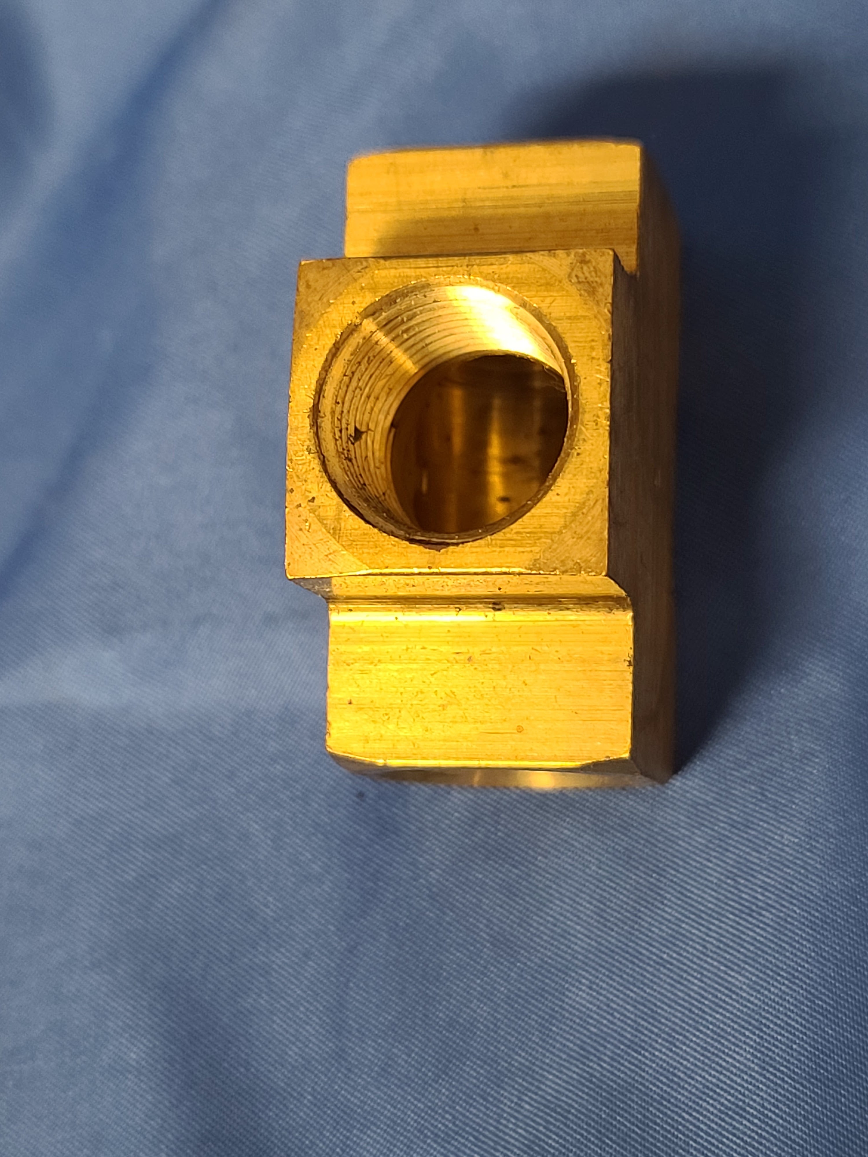 3/8 Brass Pipe Tee