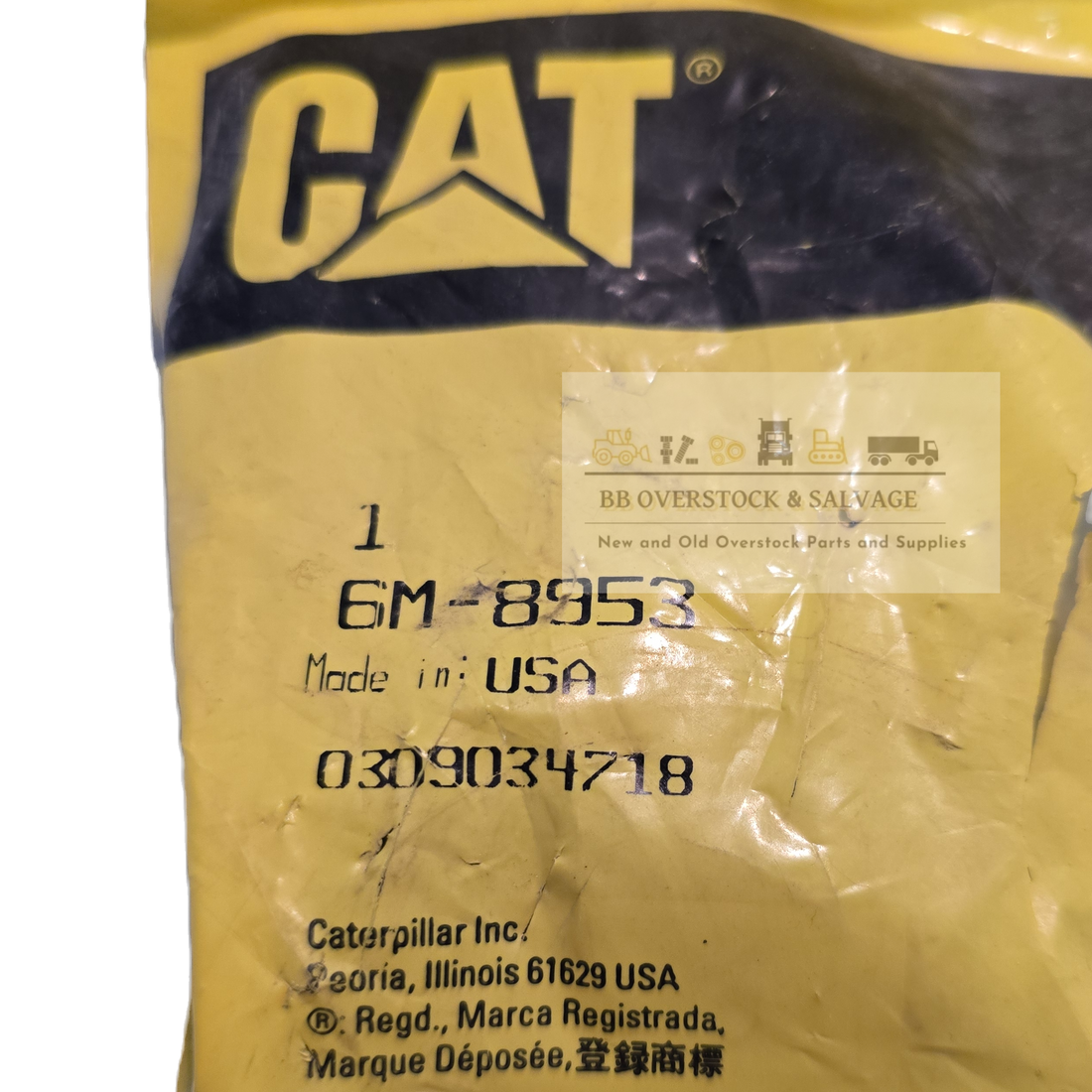 CAT P/N | 6M-8953 Bearing-Aligning Spherical Bearing (Race only)