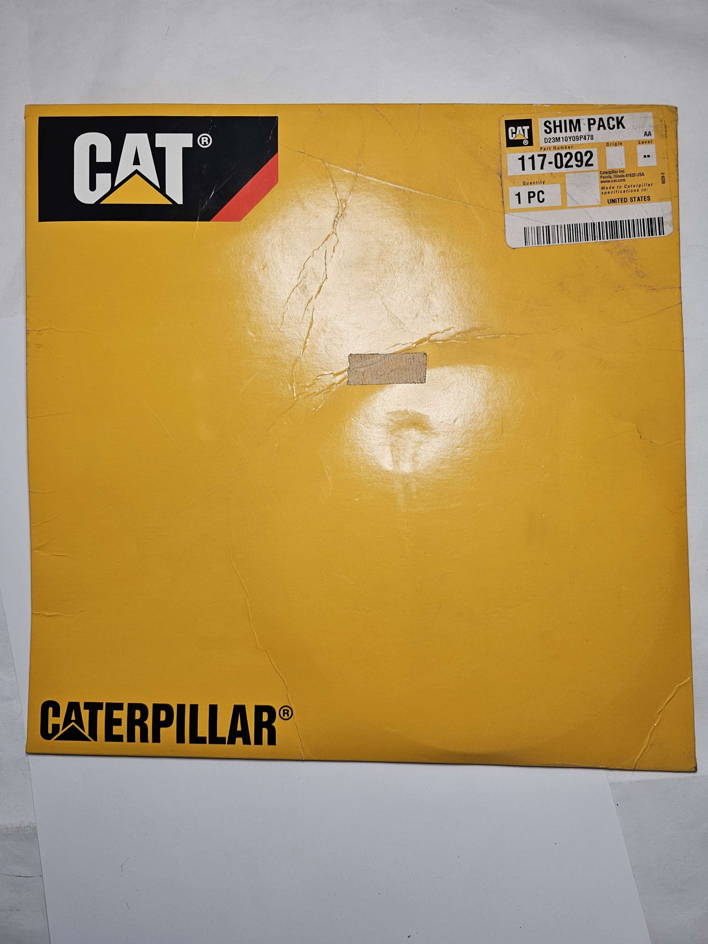 117-0292 Shim Pack Caterpillar CAT 1170292