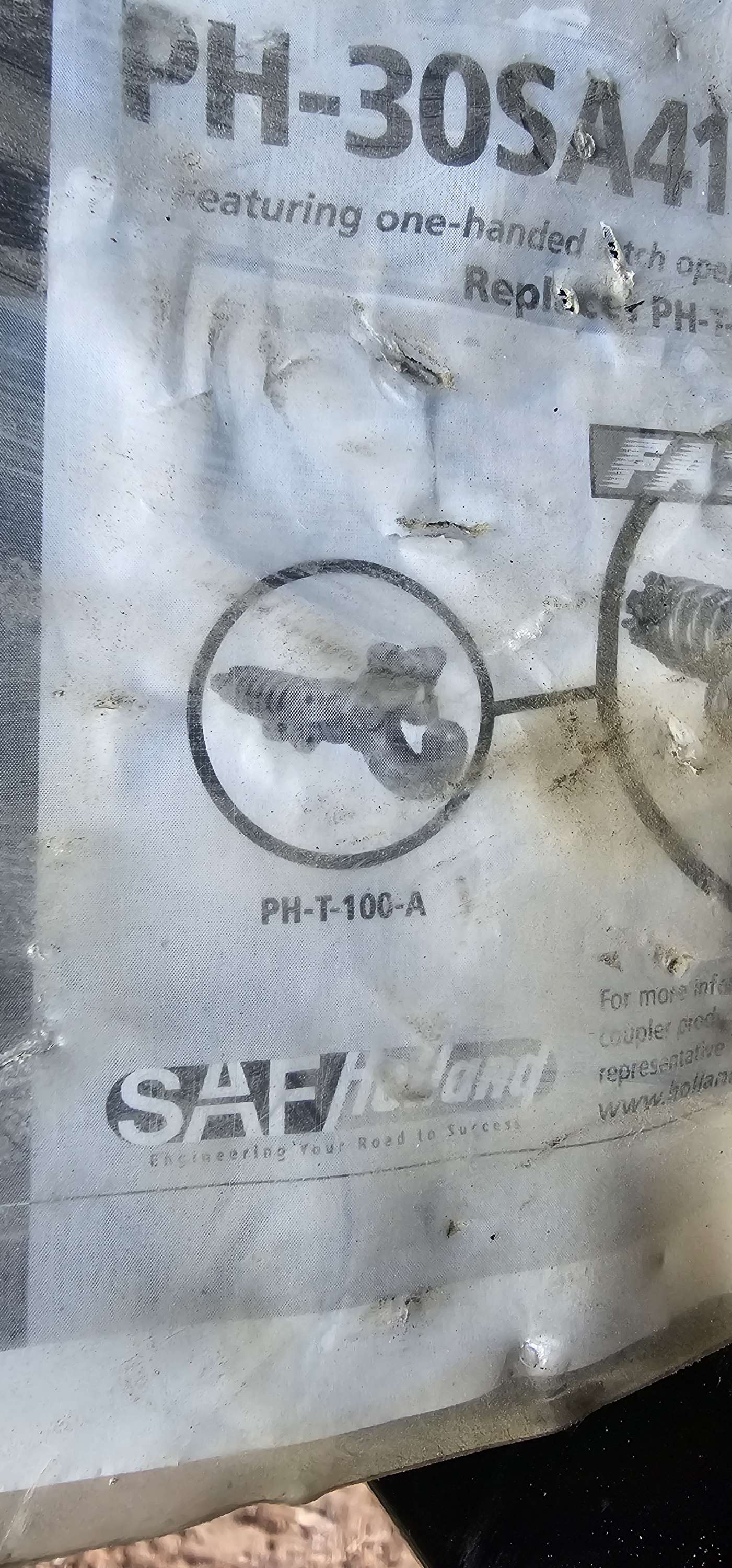 Saf Holland PH-30SA41 Trailer Hitch Pintle Hk Assy 30K