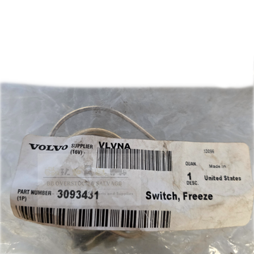 Volvo P/N | 3093431 OEM Preset Thermostat Freeze Switch 6v-24vdc