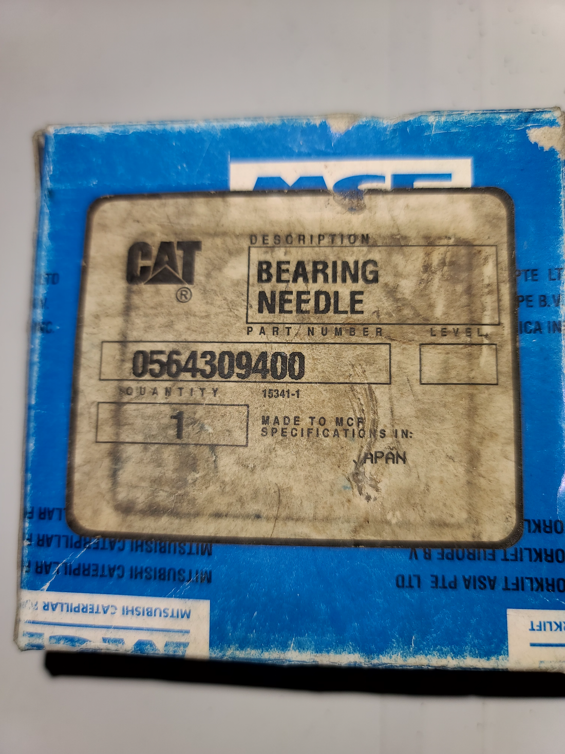 0564309400 CAT Needle Bearing