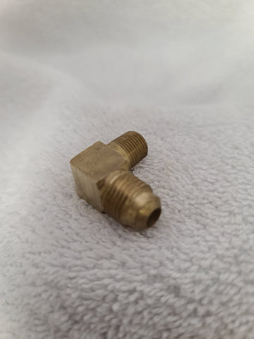 49x8x6 Brass Flare Elbow