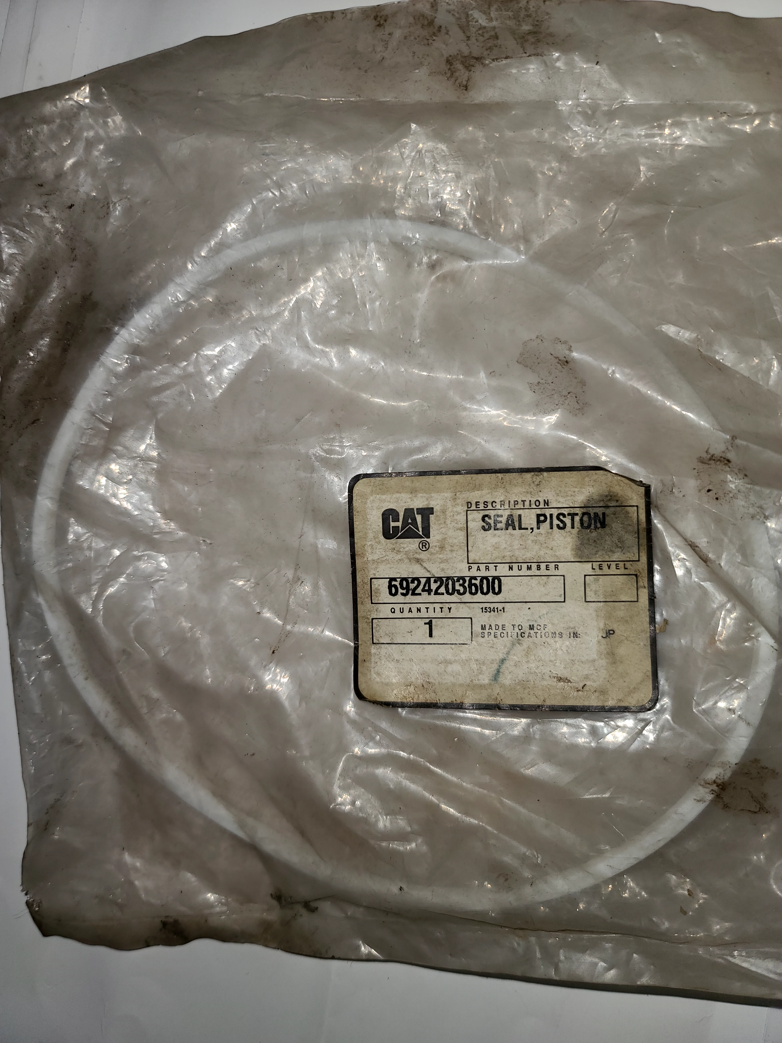 6924203600 Caterpillar Piston Seal
