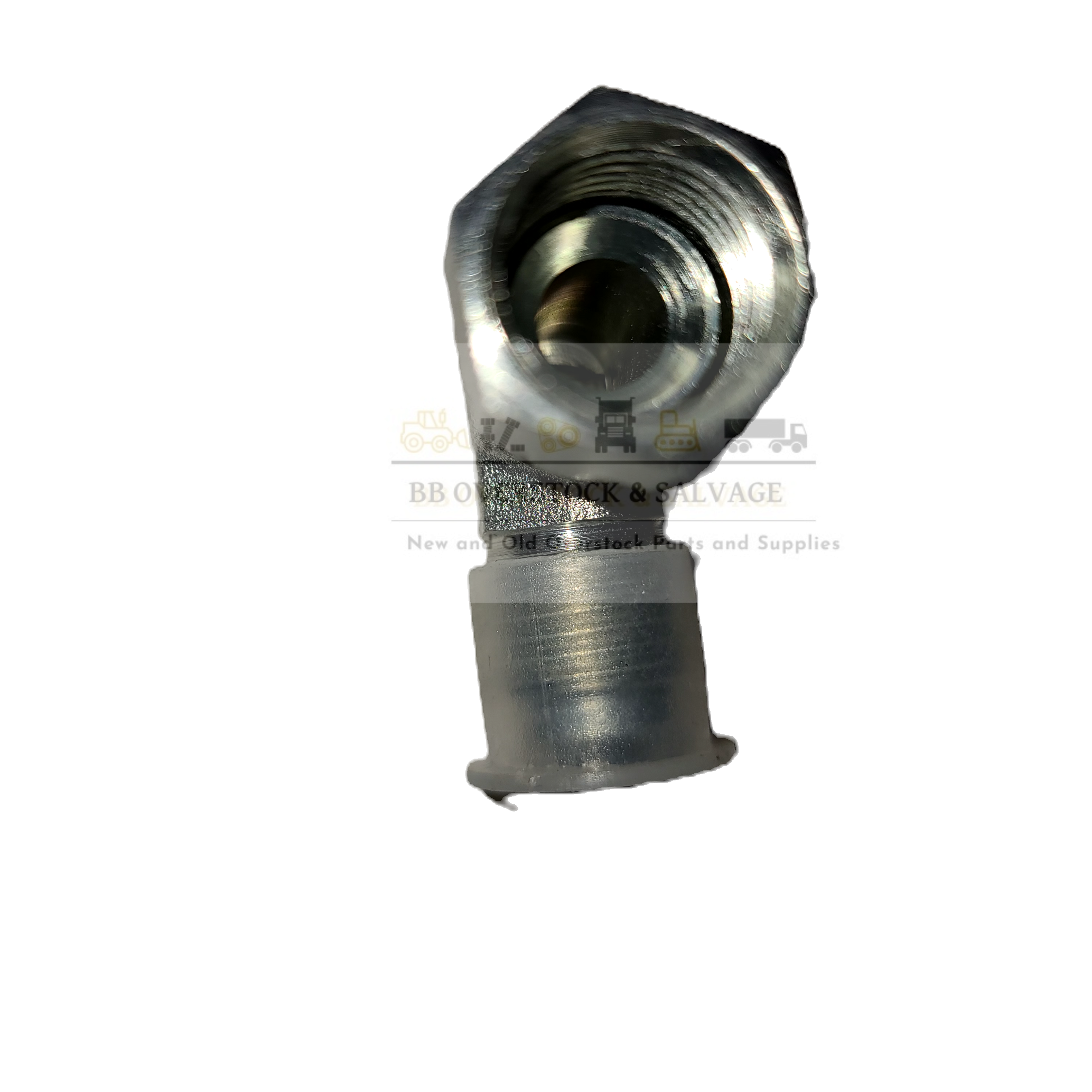 2071-6-6S - 37deg JIC Flare Swivel/37deg JIC Flare 90deg Elbow Adapter