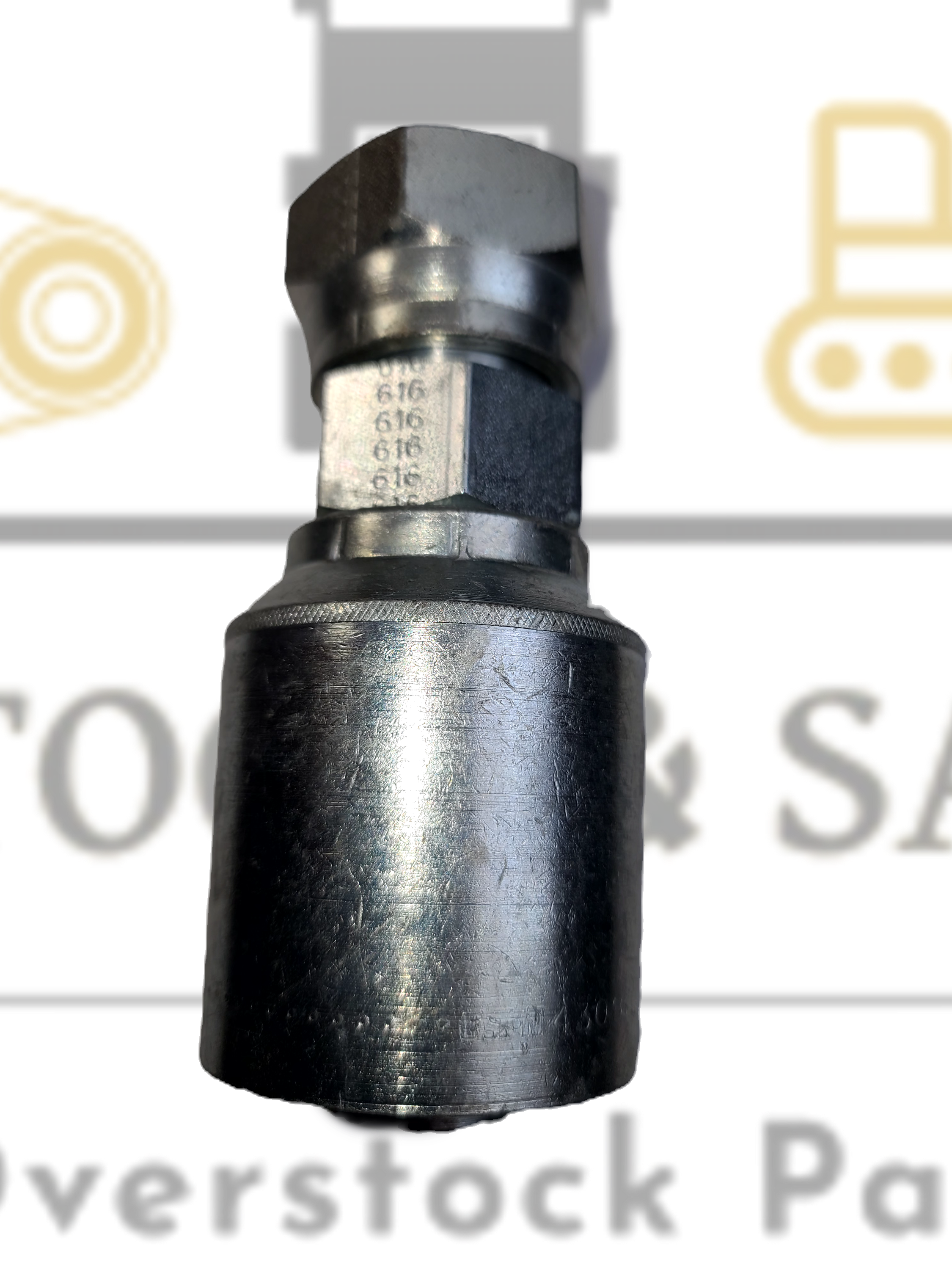 43016U616 Eaton Weatherhead Coll-O-Crimp Hydraulic Crimp Fitting