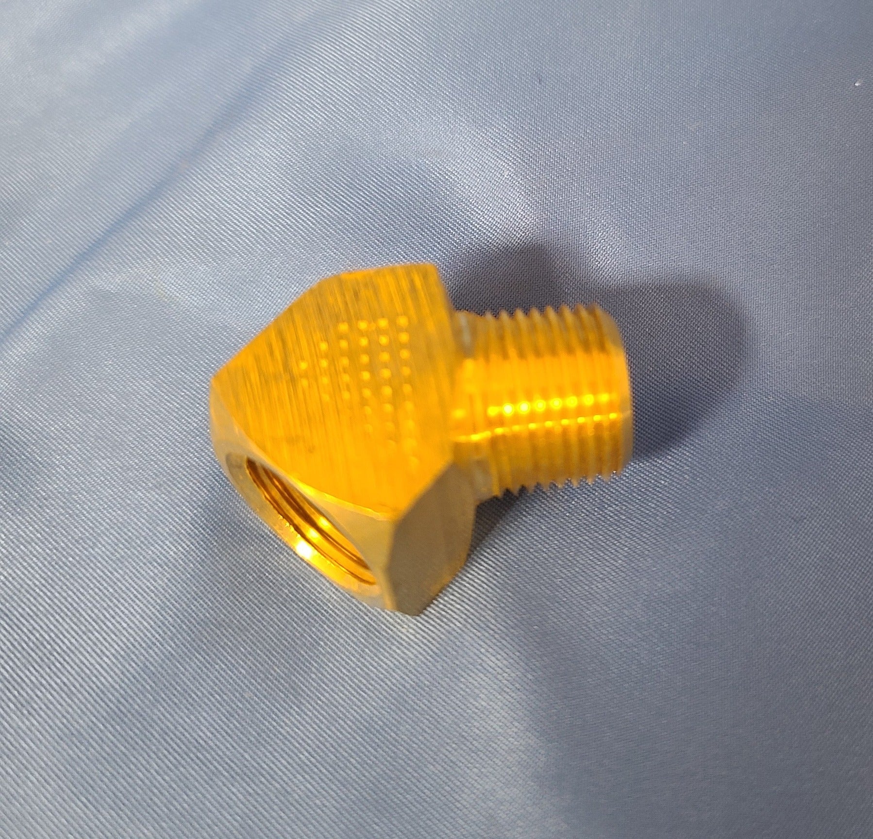 1/2"- 45 deg. Brass St. Elbow