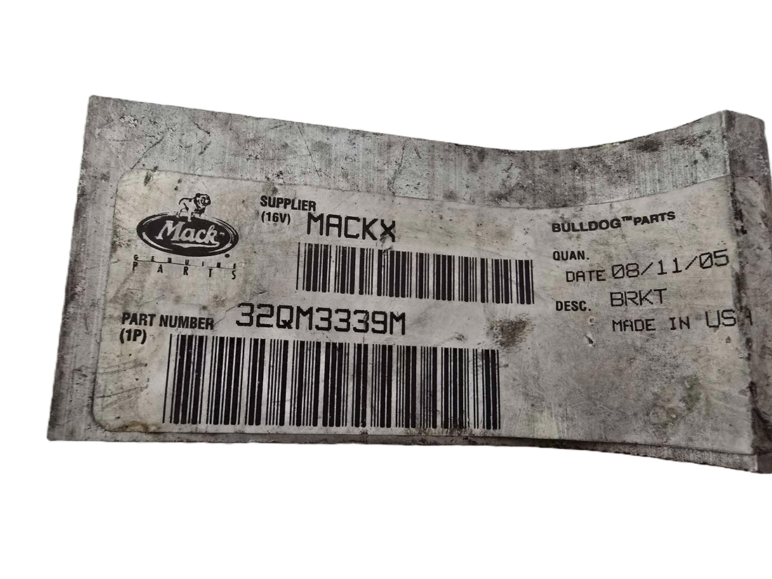 32QM3339M OEM Mack Truck Bracket NOS