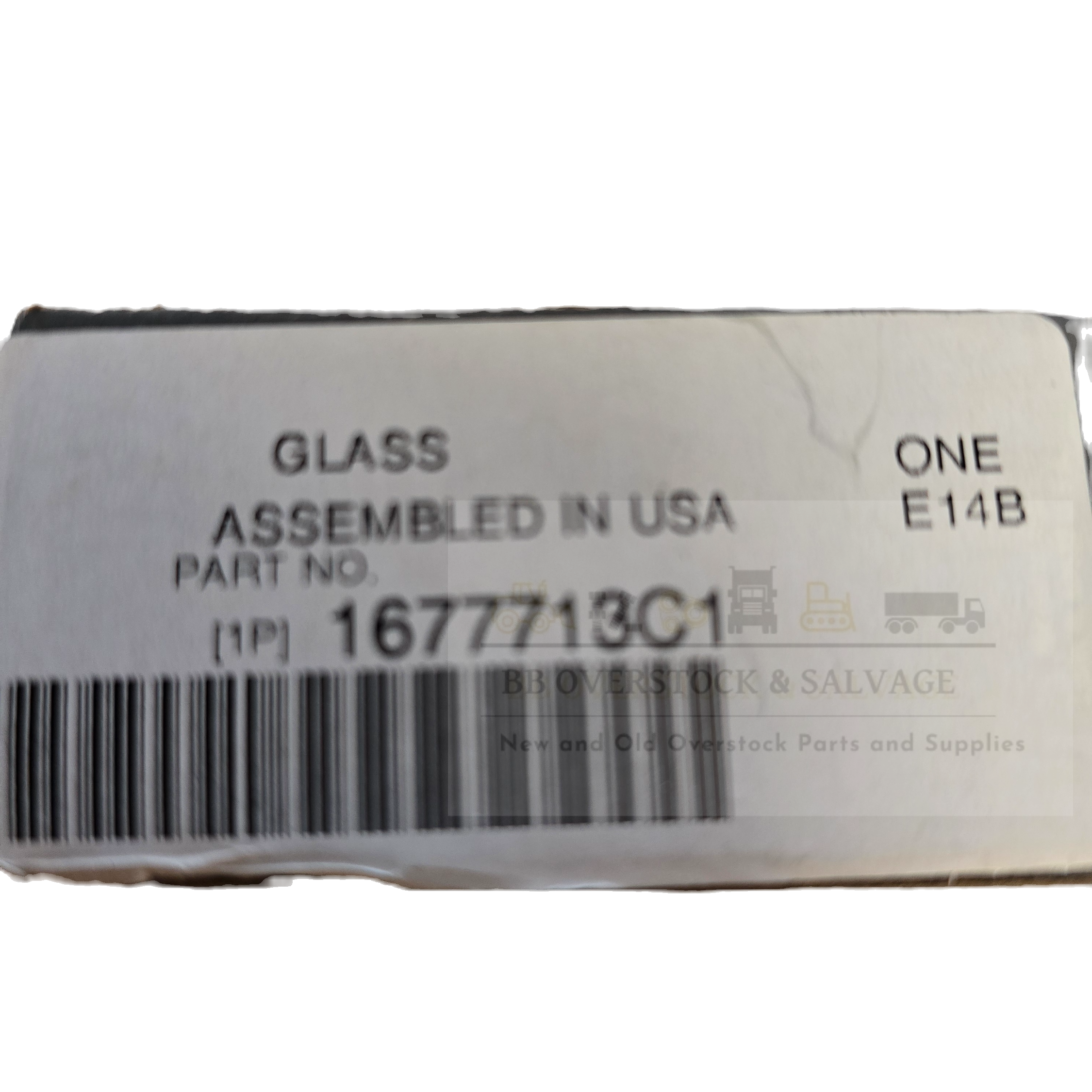 Genuine International Truck Part P/N | 1677713C1 Radiator Overflow Sight Gl