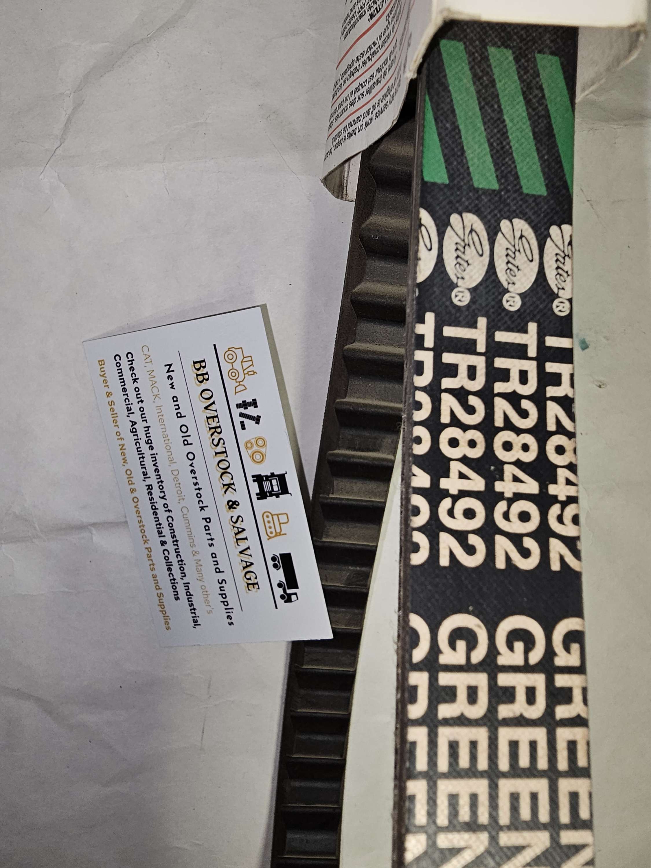 Gates TR28492 Truck & Bus Series V Belt