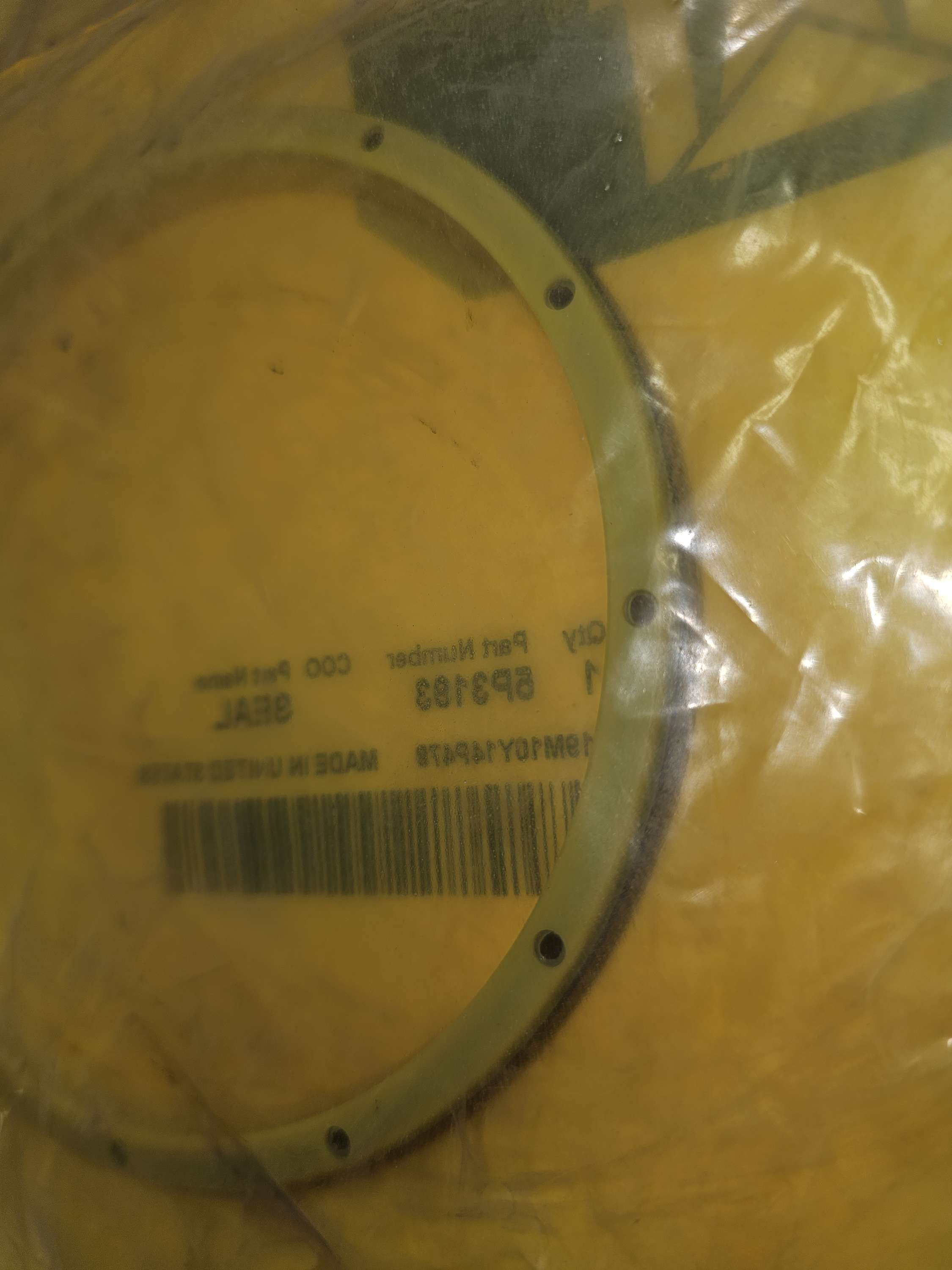 5P-3193 Genuine Caterpillar CAT Seal- Lip with Steel Case Type 5P3193