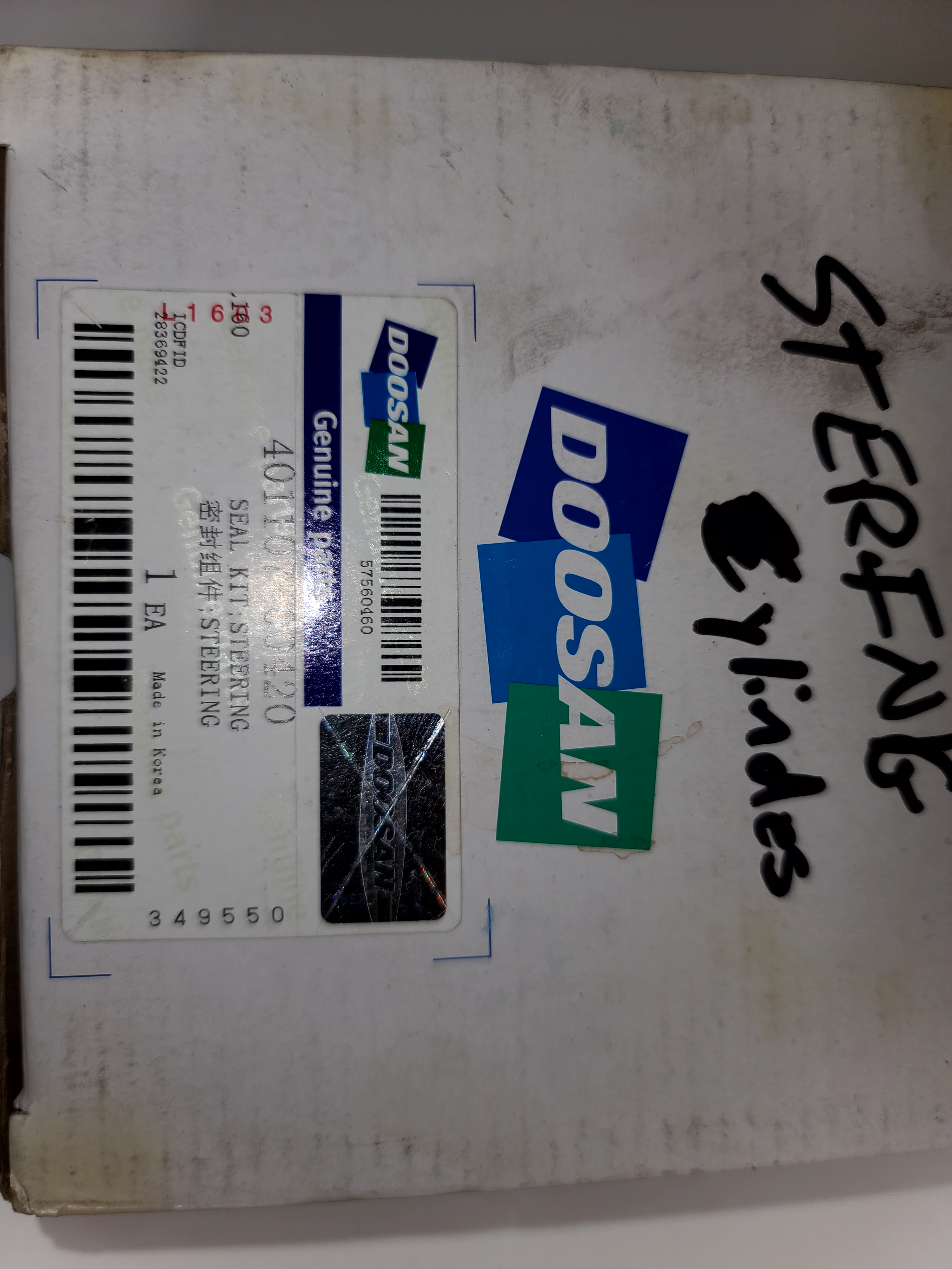 401107-00420 Steering Seal Kit Doosan OEM 40110700420
