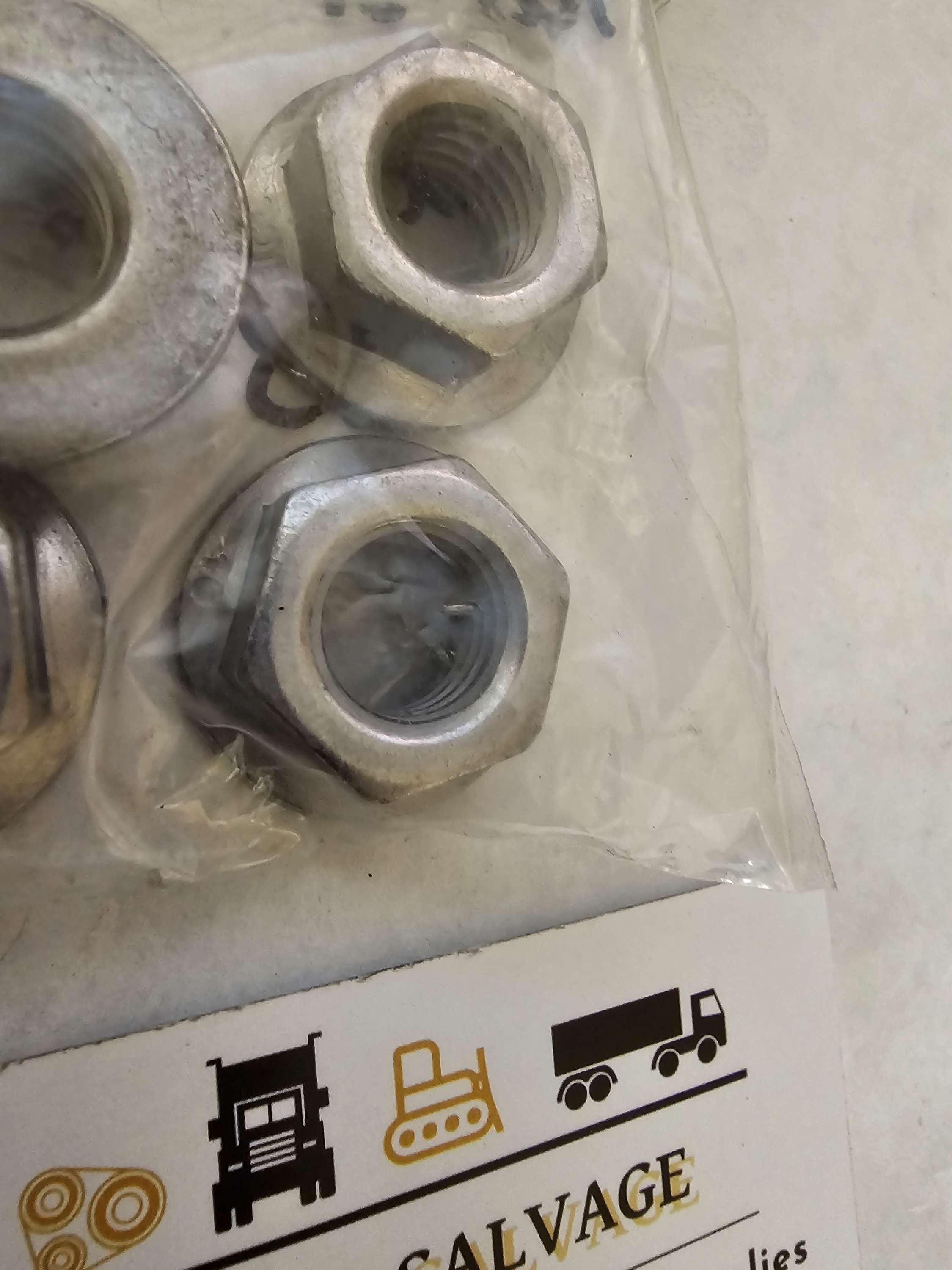 990952 Starter Nut Volvo Mack Truck (4-pack)