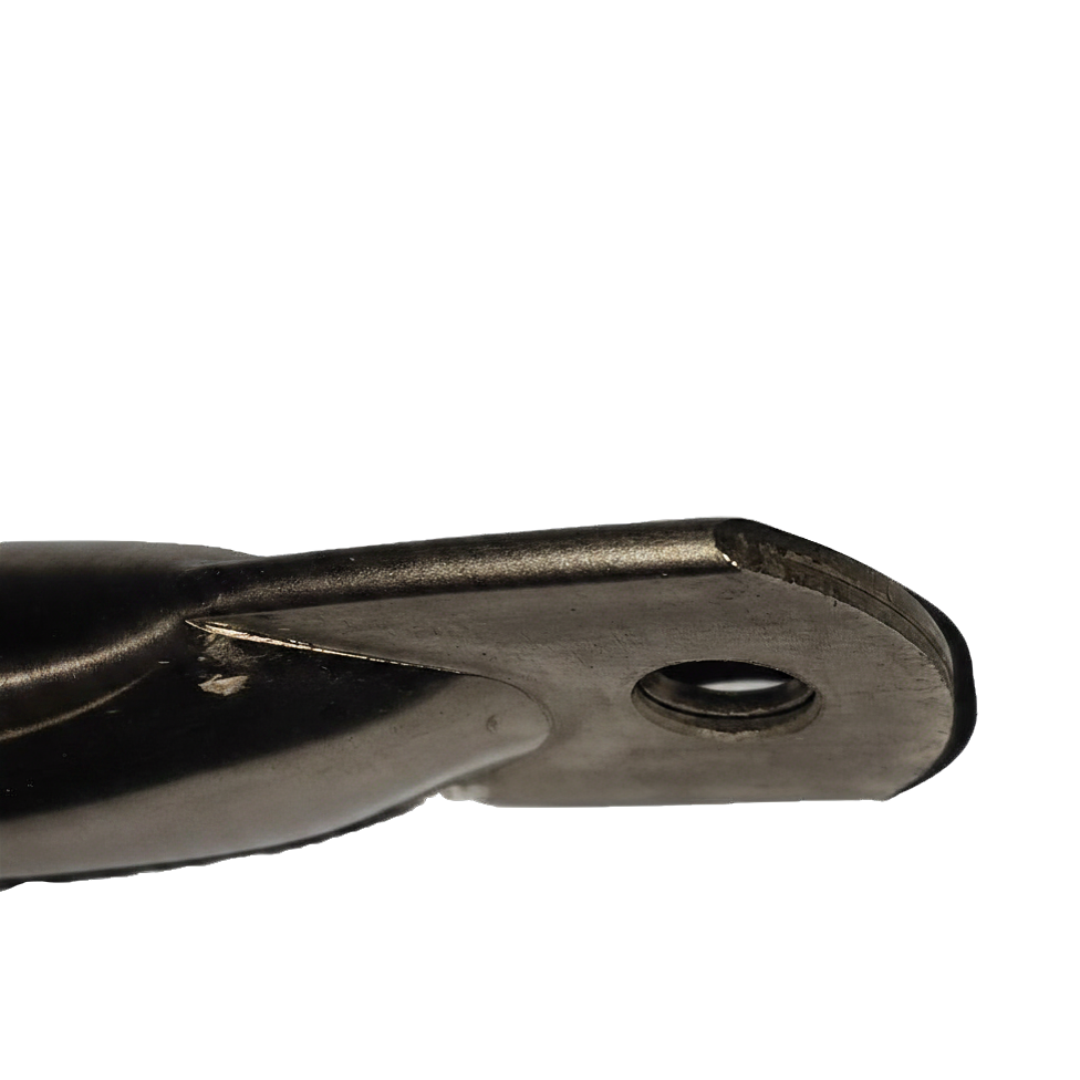 Delbar 5" Stainless Steel Mirror Bracket Tube | 4.25" Hole Pattern | OEM Universal Truck Mirror Mount