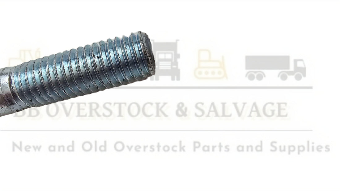 1/2"-13 x 2-1/2" Grade 2 Zinc Plated UNC (Coarse) Hex Head Cap Screws, 10 p