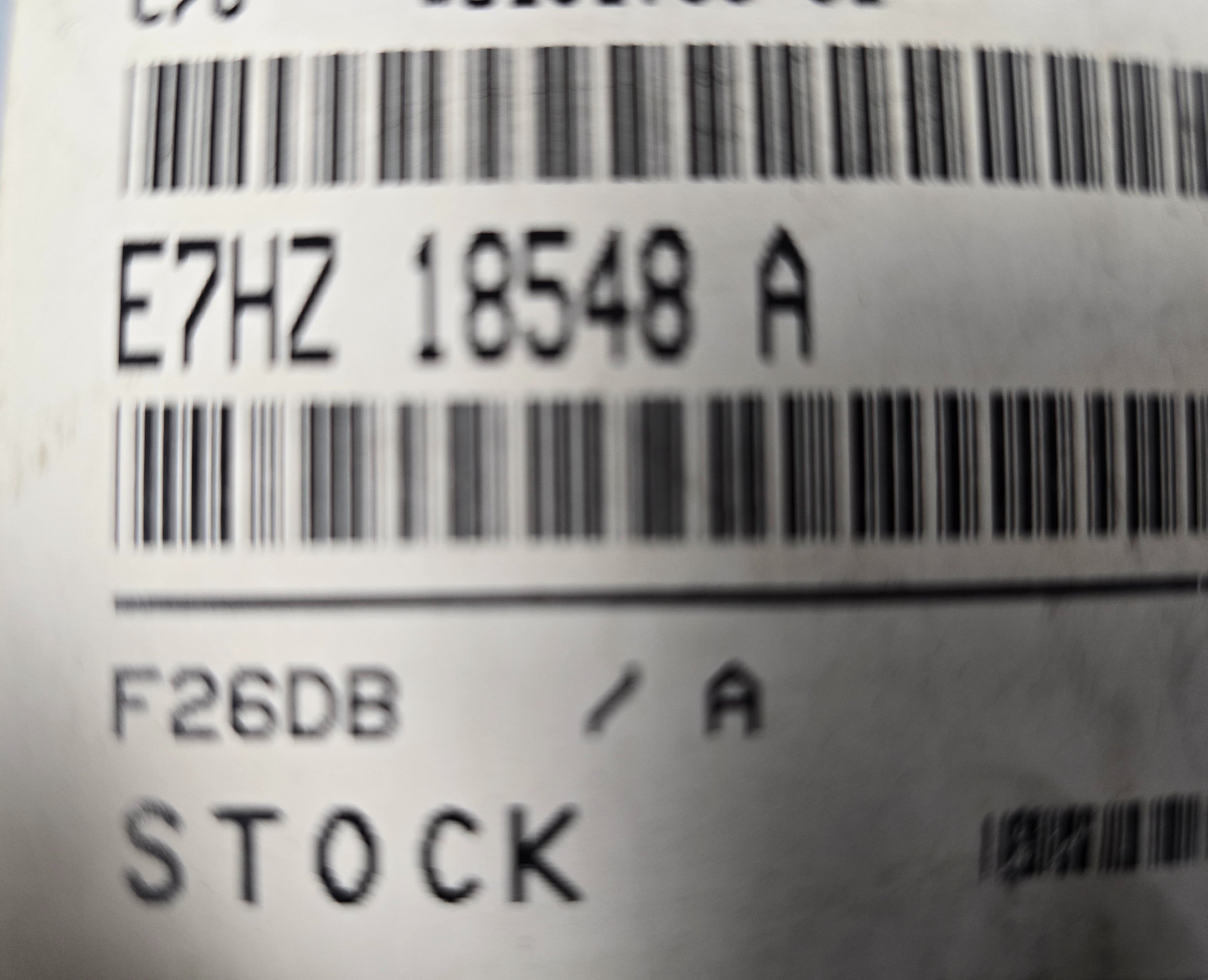 E7HZ 18548 A GENUINE OEM FORD HEATER CONTROL ASSY