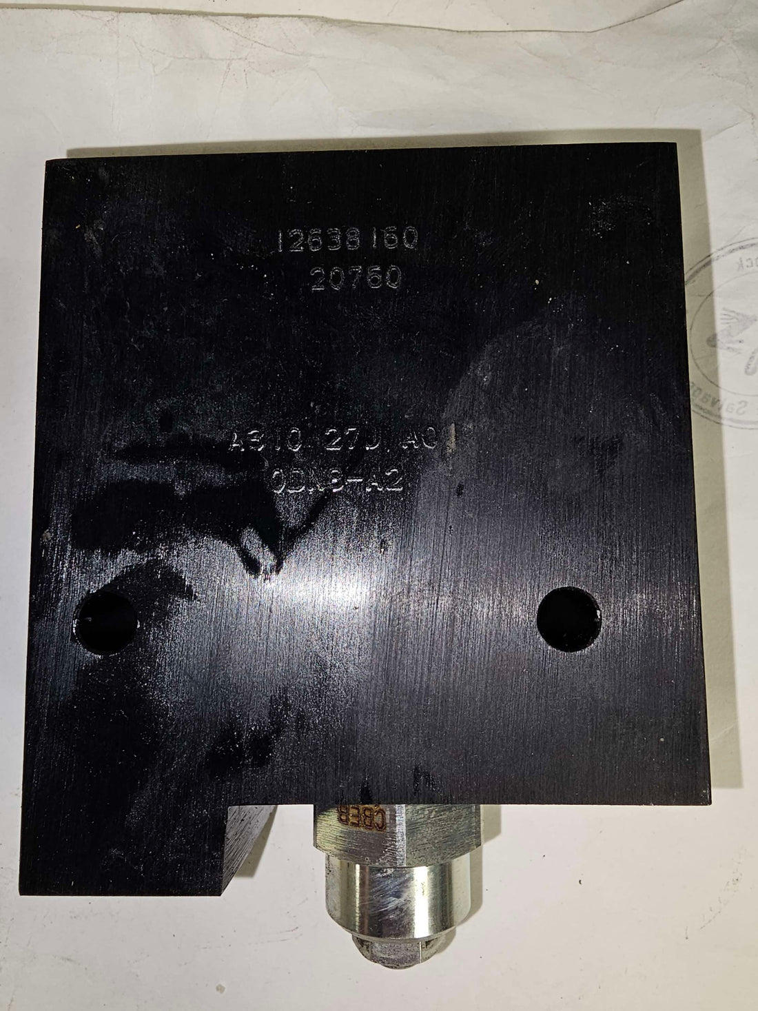 Sun Hydraulics A310-27J Valve / Euclid-Hitachi E12638160
