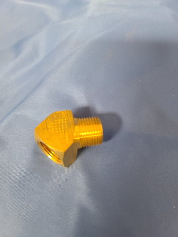 3/8"- 45 deg. Extruded Brass Street Elbow 3350X6