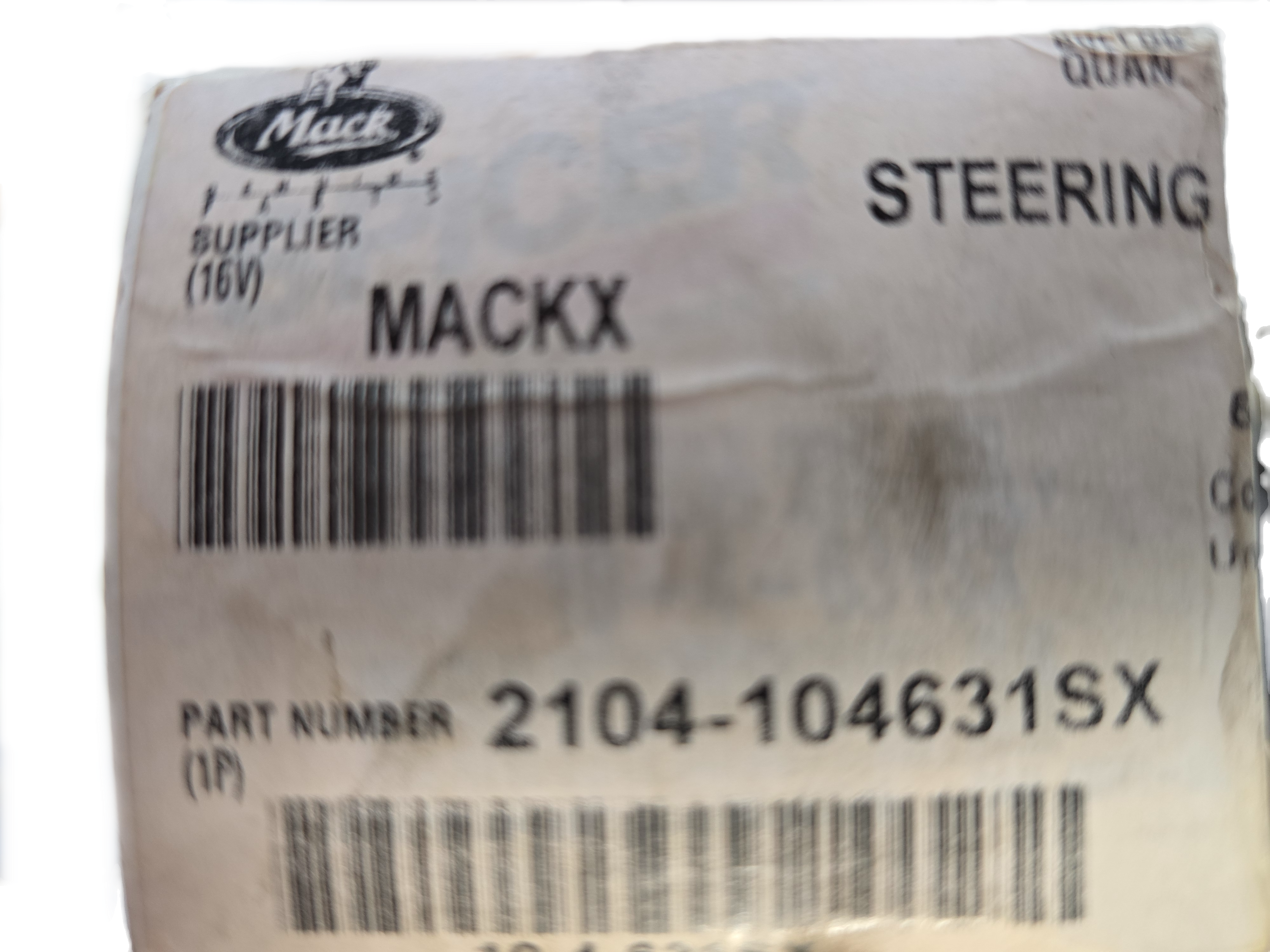 Genuine Mack P/N | 2104-104631SX Steering Yoke
