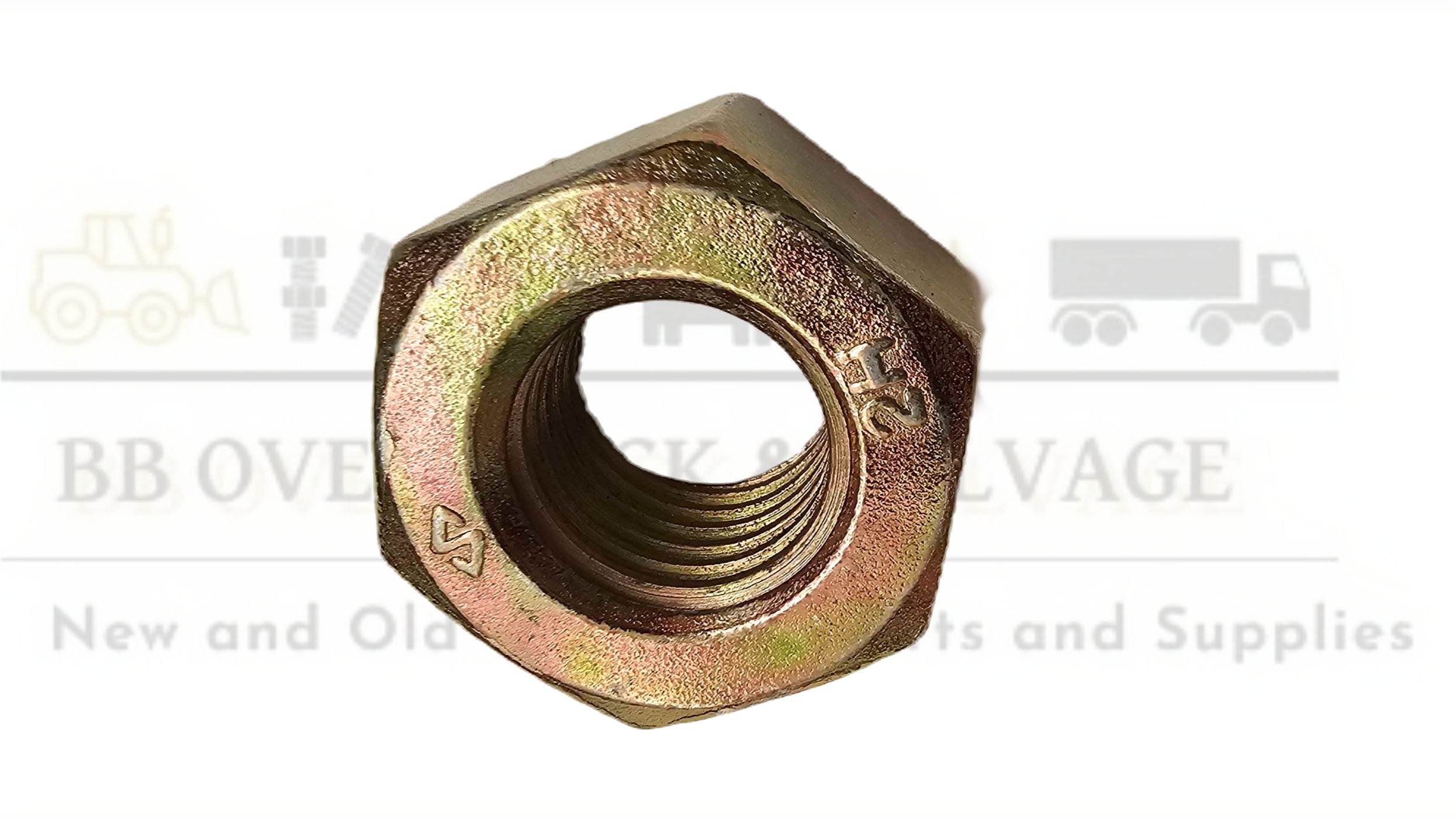 3/4-10 A194 2H- Heavy Hex Nuts 2HZN Zinc Plate 5 Pack