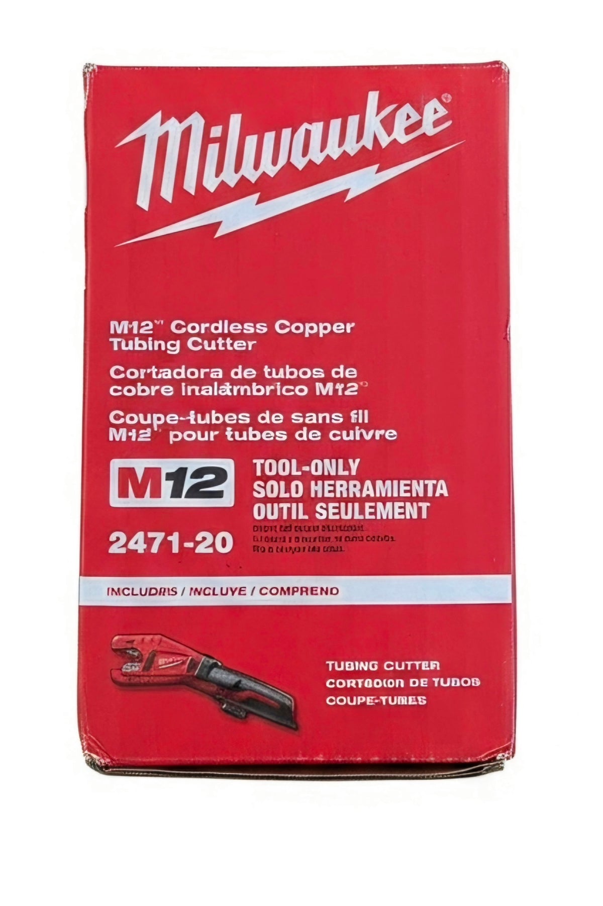 Milwaukee 2471-20 M12 12V Lithium-Ion Cordless Copper Tubing Cutter (Tool Only)