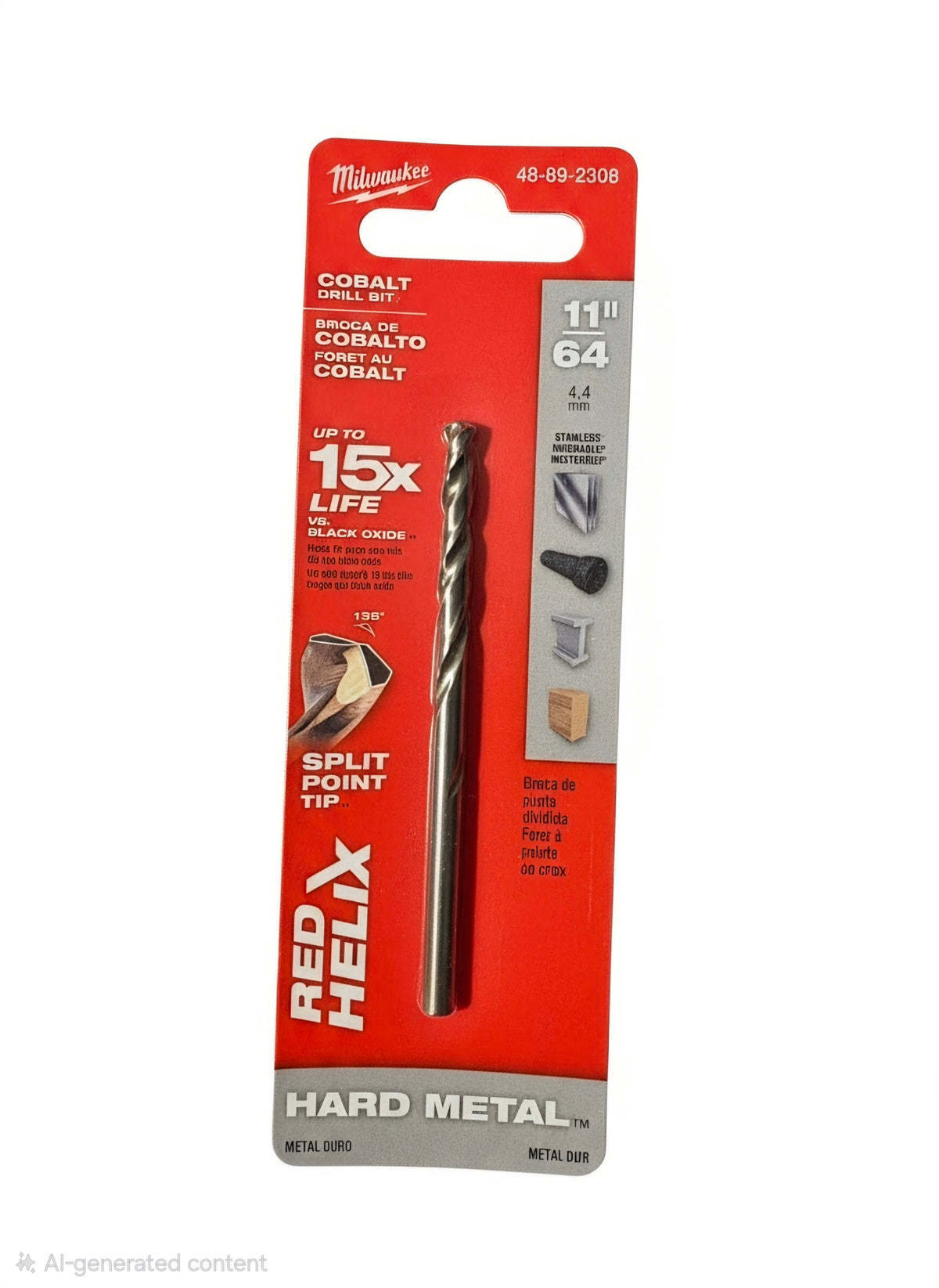 Milwaukee RED HELIX Cobalt Drill Bit – Individual Sizes