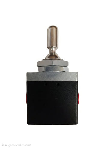 Heavy Duty Neutral Lockout Toggle Air Valve - 3-Position Detented (1/4" NPT, 125 PSI) - Replaces BAV020TD