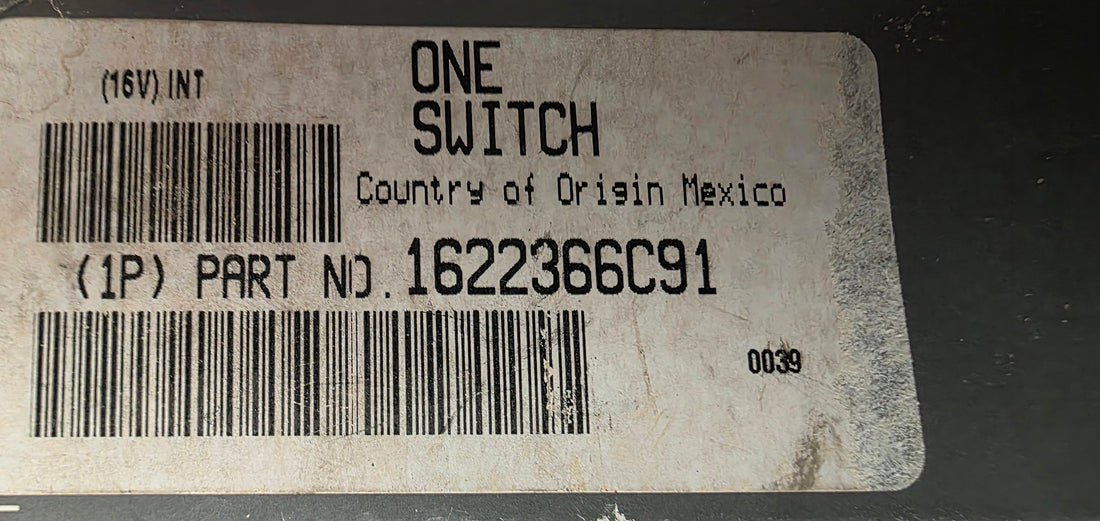 1622366C91 Genuine International Switch