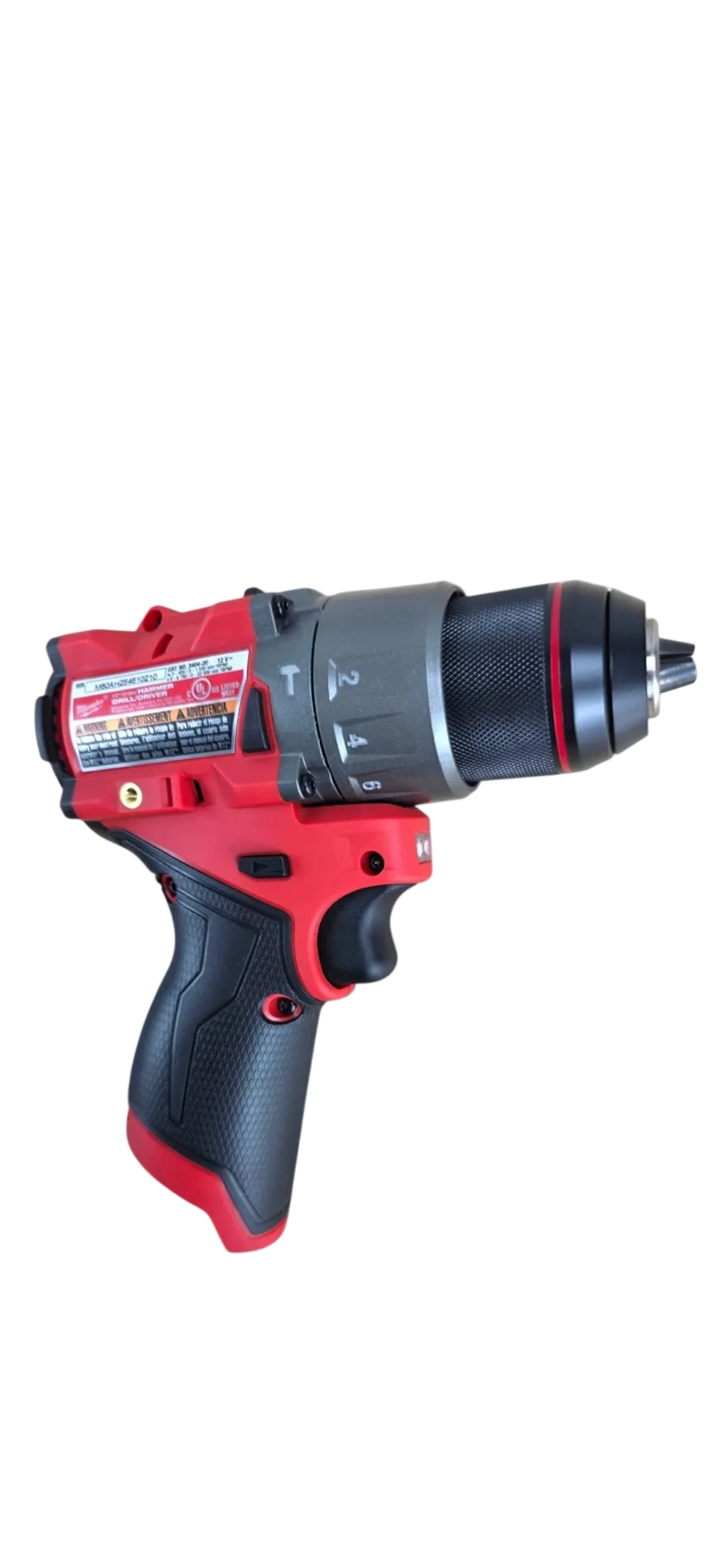Milwaukee M12 FUEL 1/2 in. Battery Powered Cordless Hammer Drill/Driver (Bare Tool) - Model 3404-20
