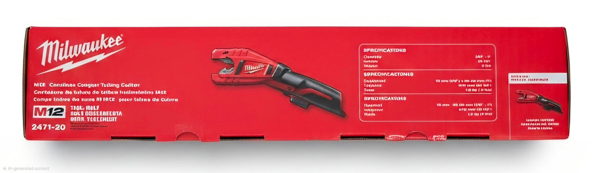 Milwaukee 2471-20 M12 12V Lithium-Ion Cordless Copper Tubing Cutter (Tool Only)